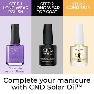 Foto 5 | Esmalte De Uñas Cnd Vinylux Longwear Gel-like Shine Purple, 15 Ml - Venta Internacional.