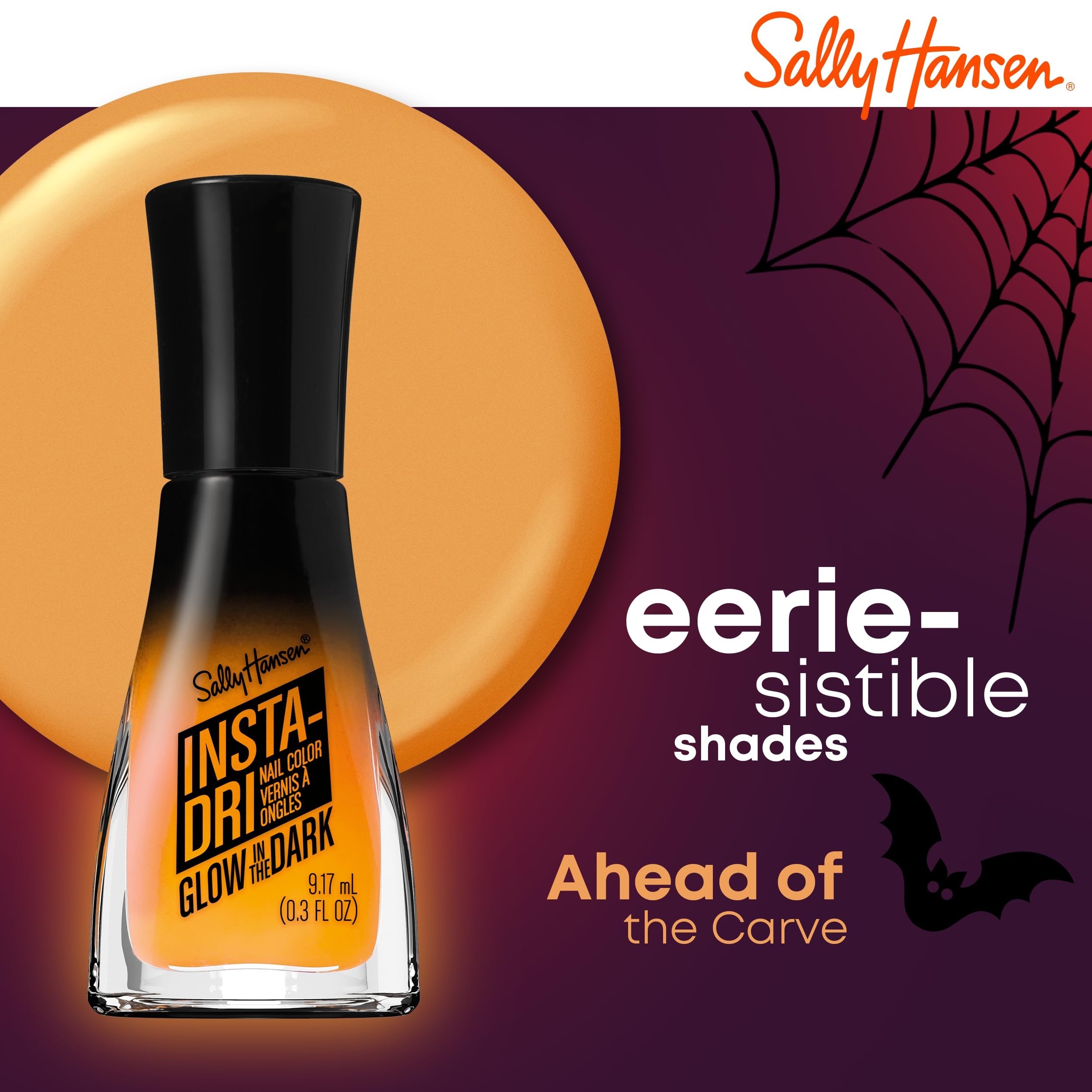 Foto 6 pulgar | Esmalte De Uñas Sally Hansen Insta-dri Que Brilla En La Oscuridad 9 Ml - Venta Internacional.