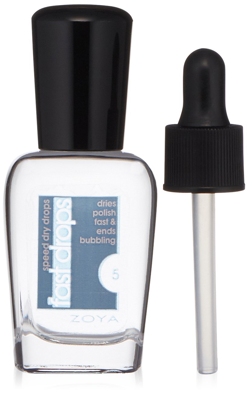 Foto 2 pulgar | Esmalte De Uñas Zoya Fast Drying Drops Top Clear 15 Ml - Venta Internacional.