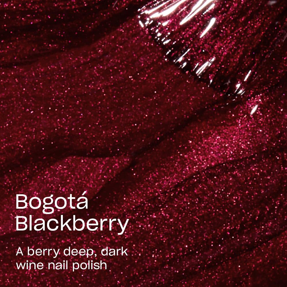 Foto 4 pulgar | Esmalte De Uñas Opi Bogotá Blackberry Dark Red Pearl Vegan - Venta Internacional.