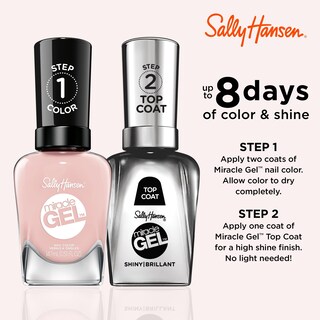 Foto 5 | Esmalte De Uñas Sally Hansen Miracle Gel Once Chiffon A Time Pink - Venta Internacional.
