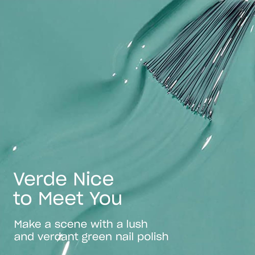 Foto 4 pulgar | Esmalte De Uñas Opi Nail Lacquer Verde Nice To Meet You Green - Venta Internacional.