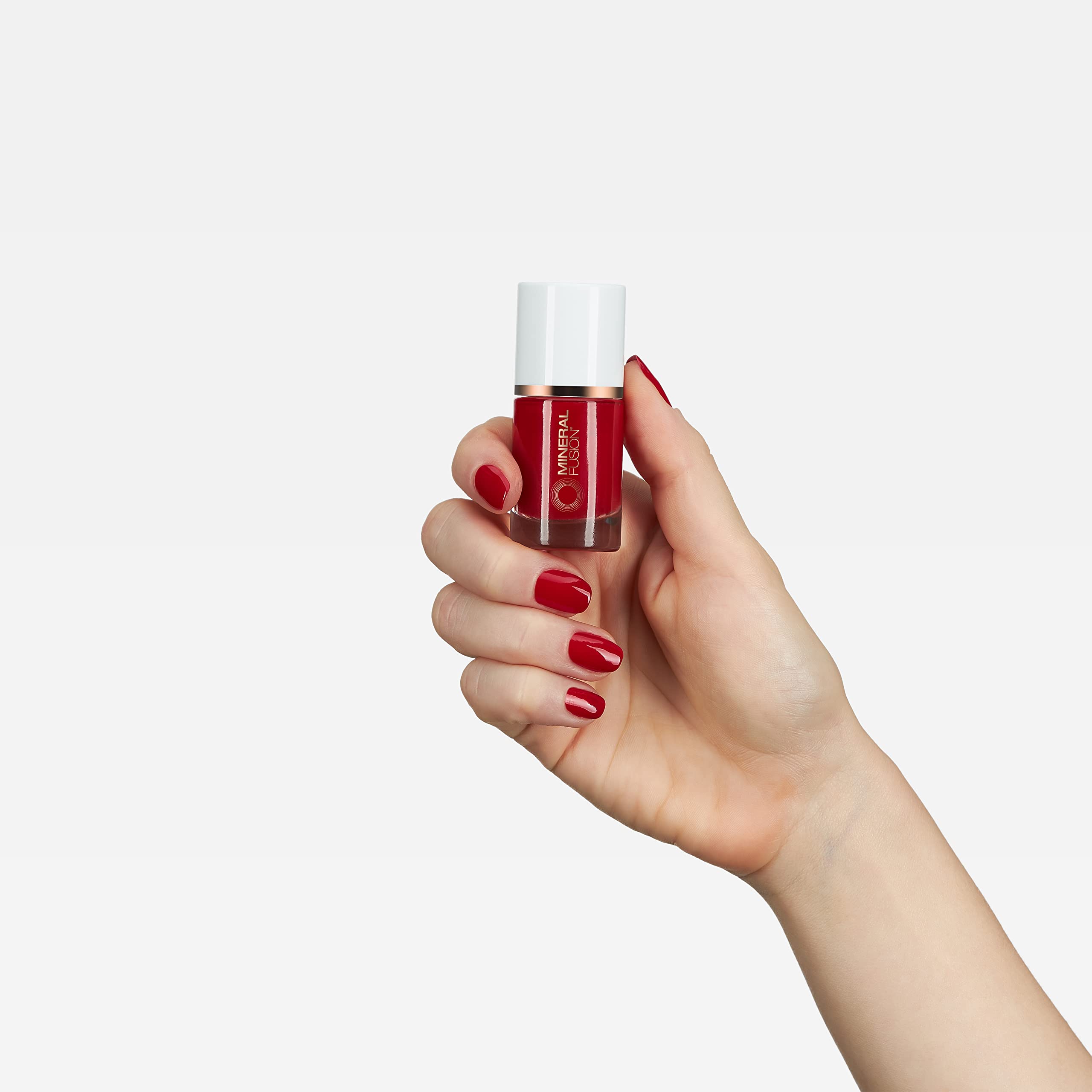 Foto 6 pulgar | Esmalte De Uñas Mineral Fusion Head Over Heels Red 10 Ml - Venta Internacional.