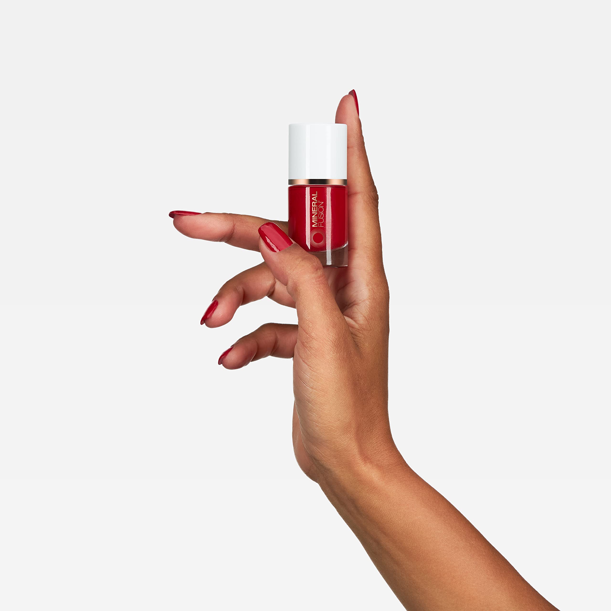 Foto 7 pulgar | Esmalte De Uñas Mineral Fusion Head Over Heels Red 10 Ml - Venta Internacional.