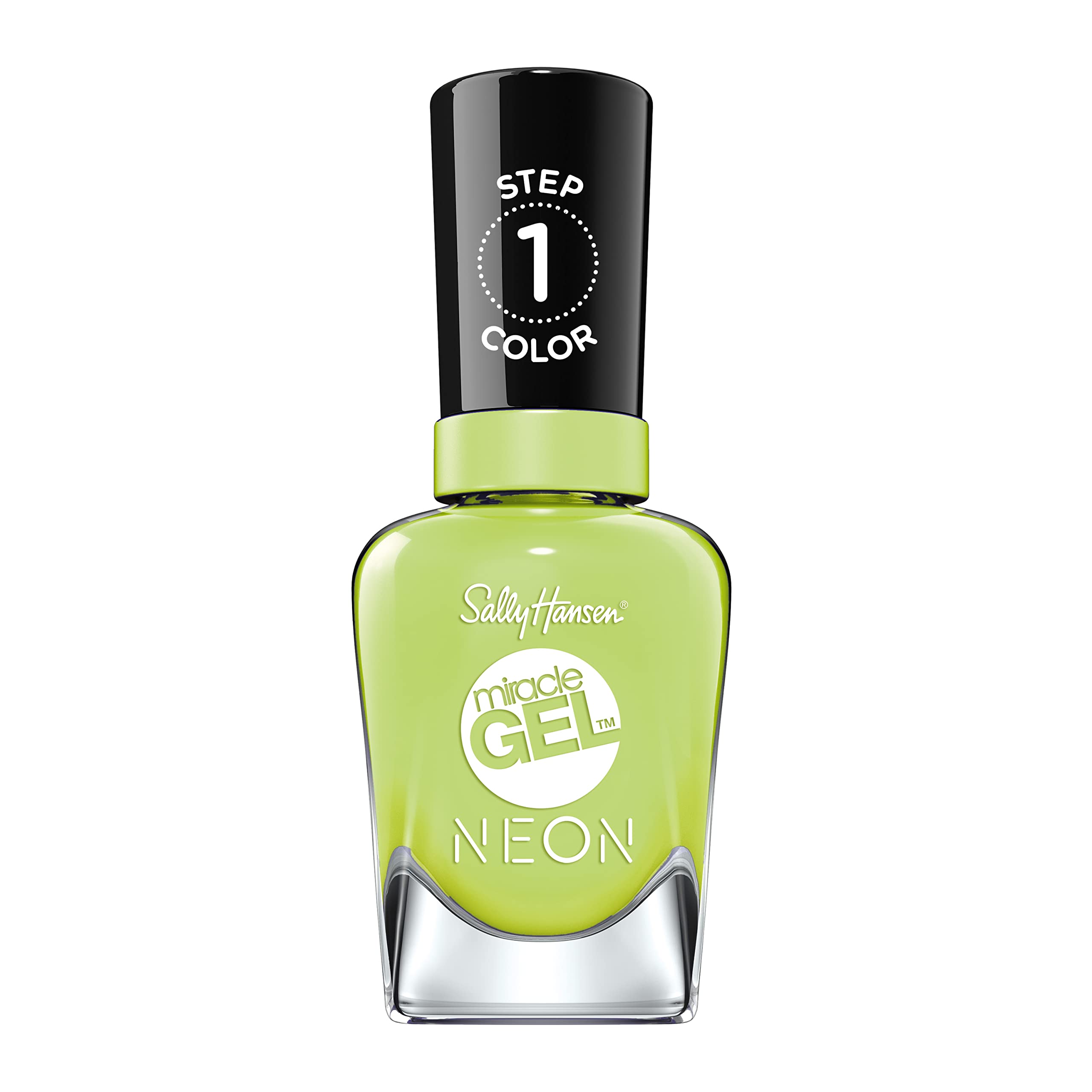 Esmalte De Uñas Sally Hansen Miracle Gel Electri-lime Green - Venta Internacional.