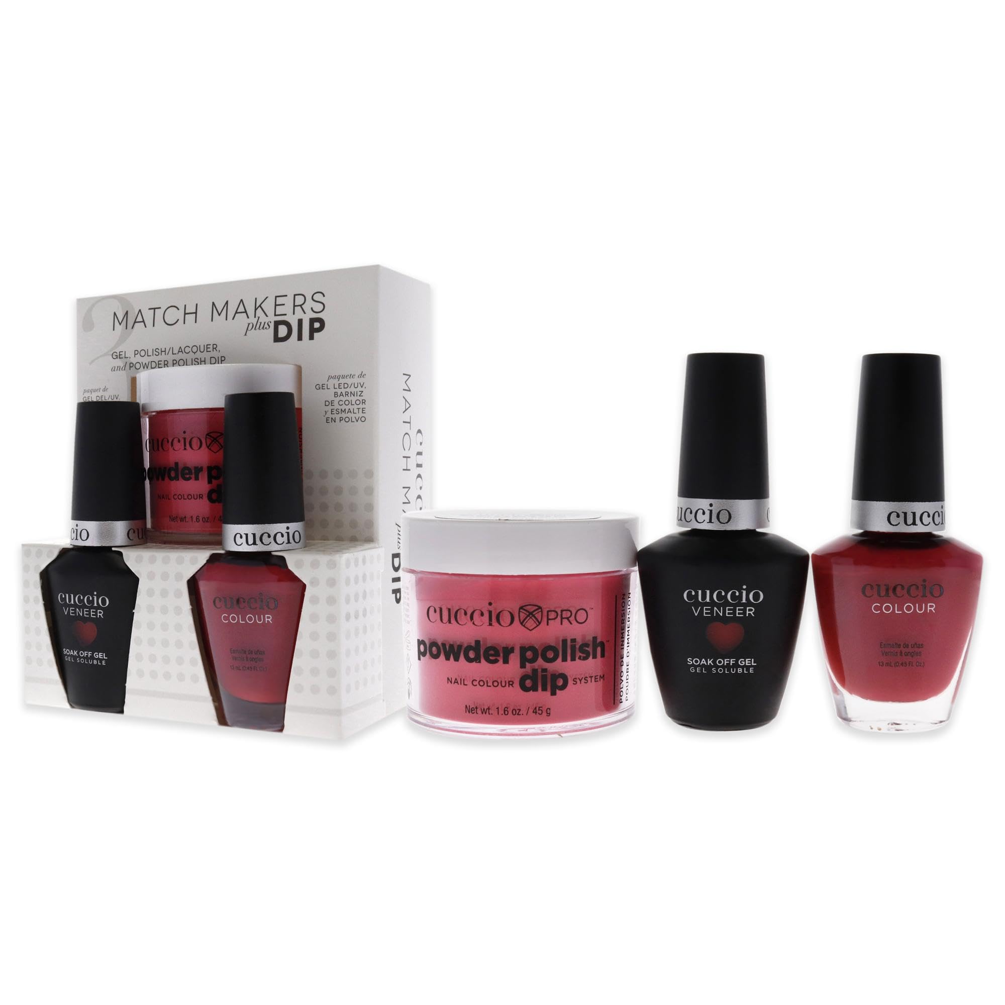 Foto 5 pulgar | Kit De Baño De Uñas Cuccio Colour Matchmakers Plus Gaia, Kit De 3 Piezas - Venta Internacional.