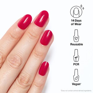 Foto 4 | Presiona Las Uñas Opi Xpress/on Strawberry Margarita Rosa Brillante - Venta Internacional.
