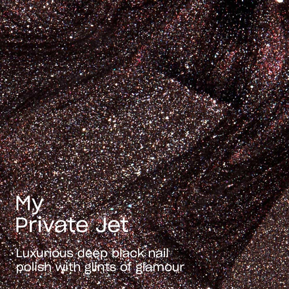 Foto 4 pulgar | Esmalte De Uñas Opi Nail Lacquer My Private Jet Black Shimmer - Venta Internacional.