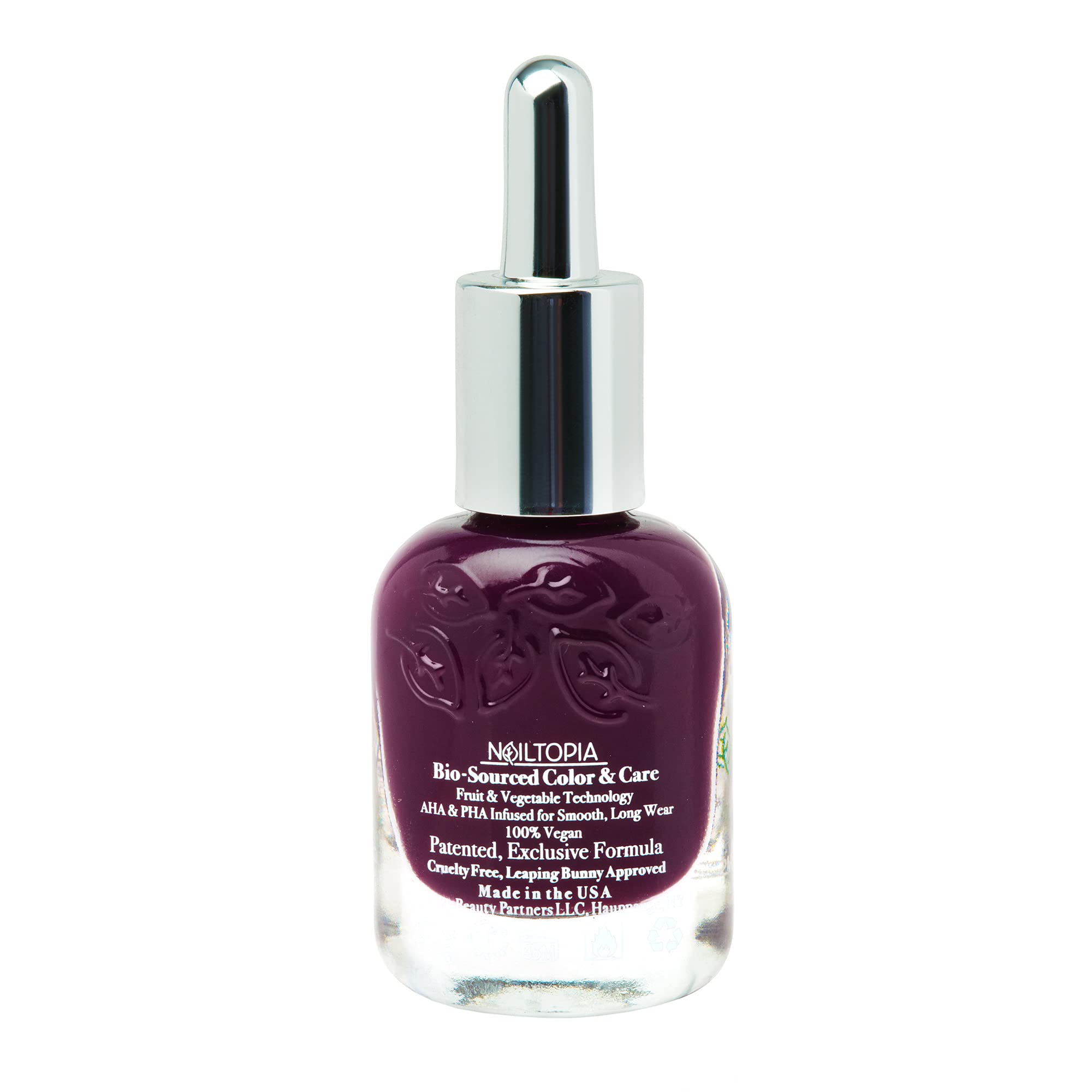 Foto 3 pulgar | Esmalte De Uñas Nailtopia De Origen Biológico, Sin Astillas, 12 Ml Cuando Cae La Noche - Venta Internacional.