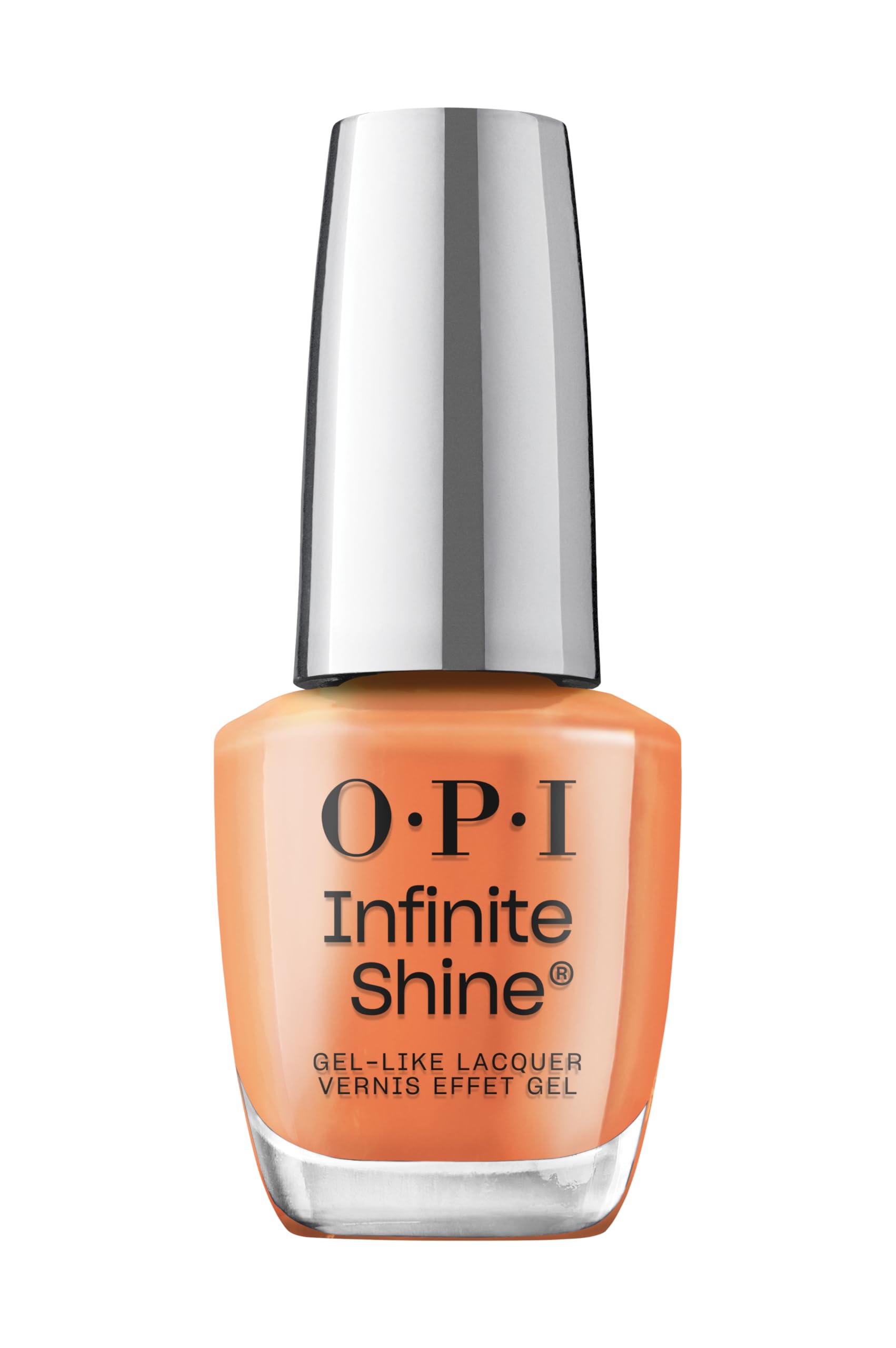 Foto 2 pulgar | Esmalte De Uñas Opi Infinite Shine Bright On Top Of It Naranja Oscuro - Venta Internacional.