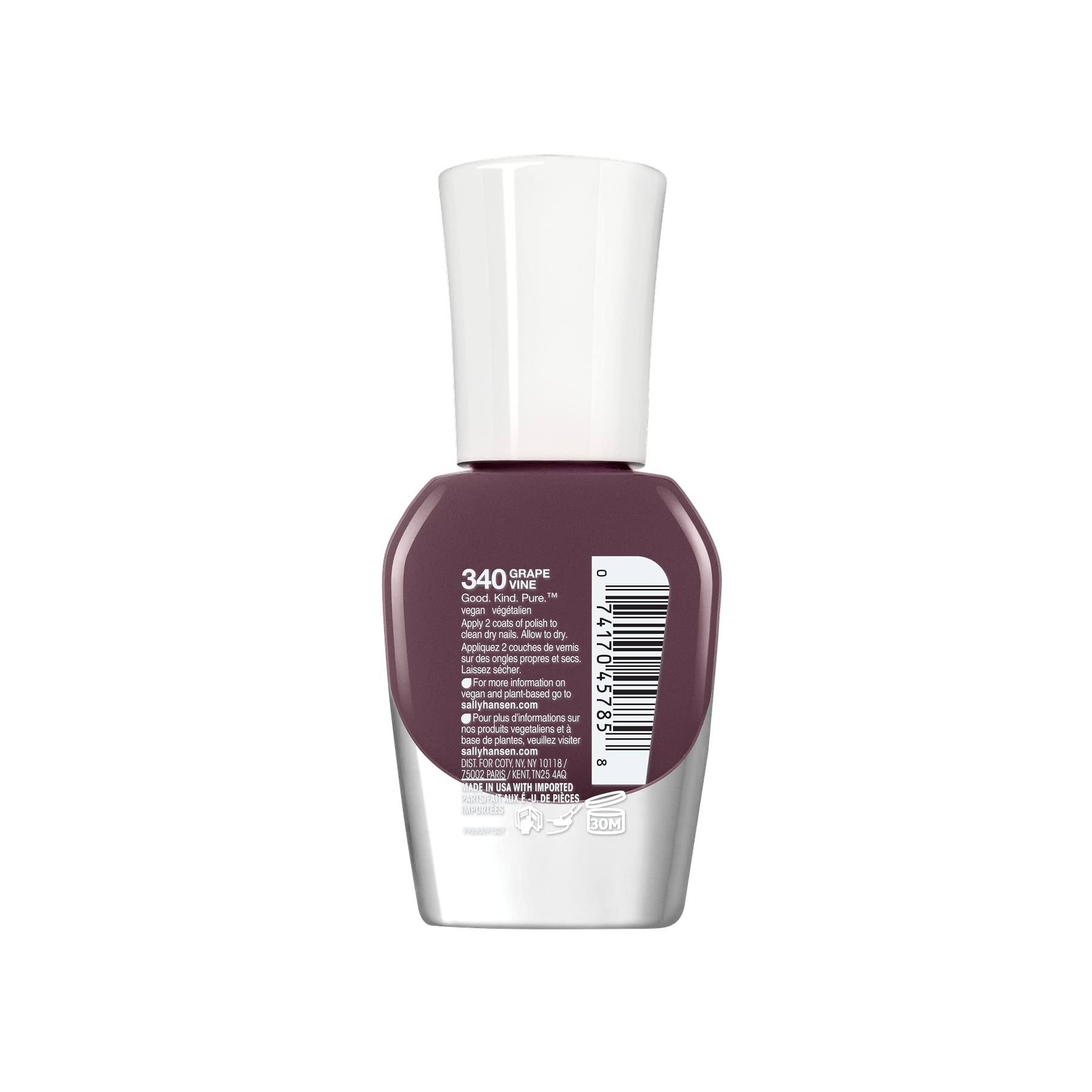 Foto 8 pulgar | Esmalte De Uñas Good Kind Pure Vegan Grape Vine De Sally Hansen, 10 Ml - Venta Internacional.