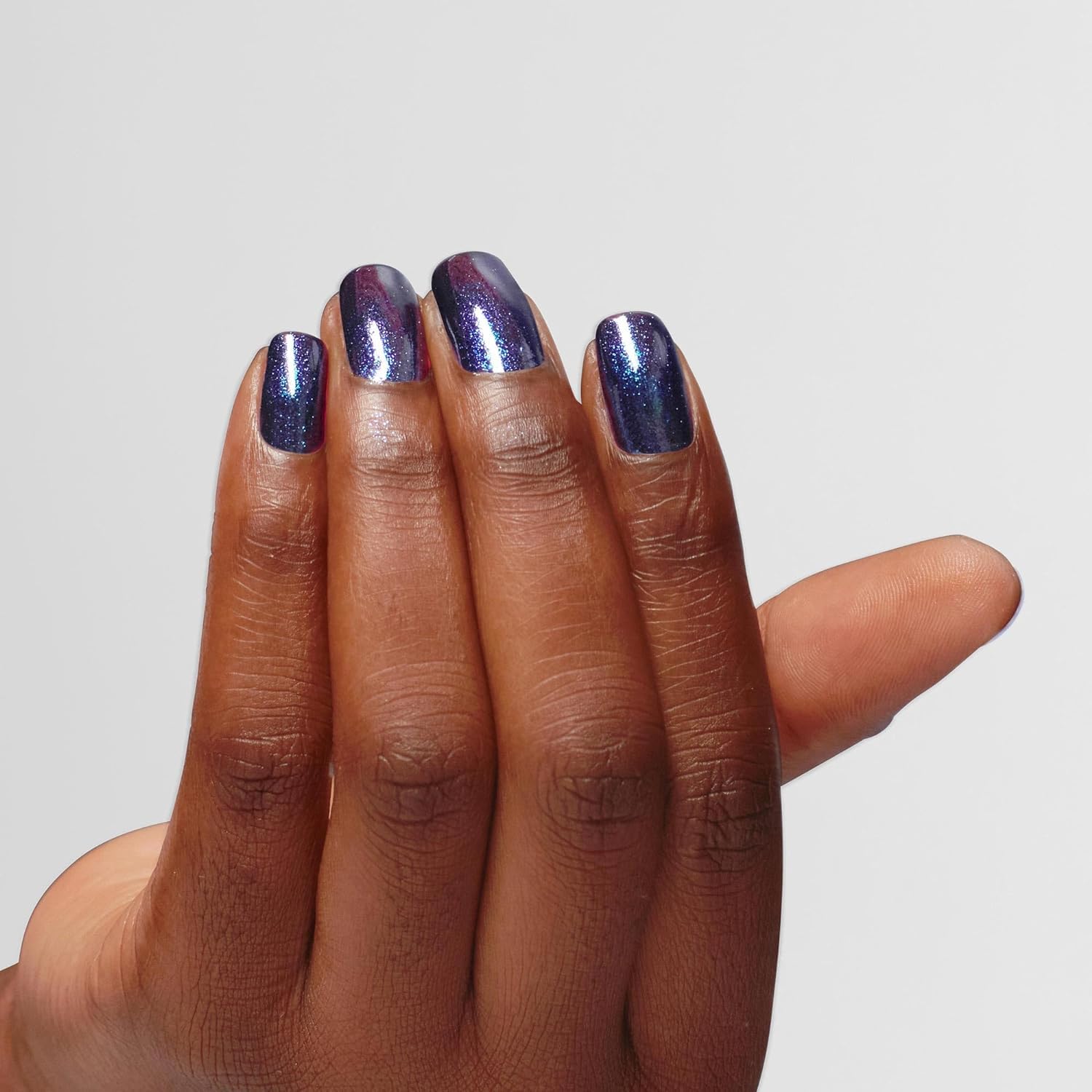 Foto 5 pulgar | Esmalte De Uñas Opi Infinite Shine Awe Night Long Sheer Dark Blue - Venta Internacional.