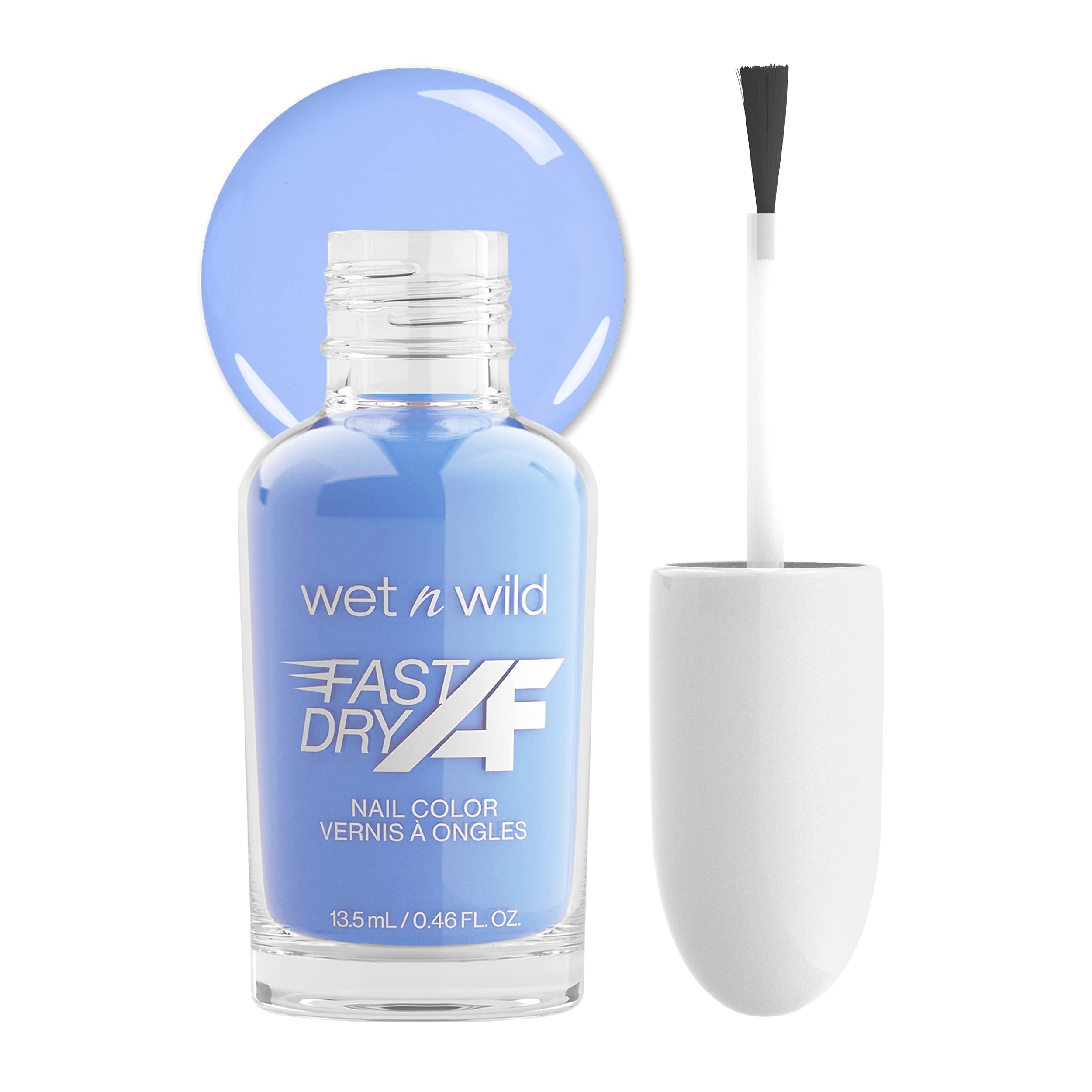 Foto 2 pulgar | Esmalte De Uñas Wet N Wild Fast Dry Af Baby Blue Sin-derella - Venta Internacional.