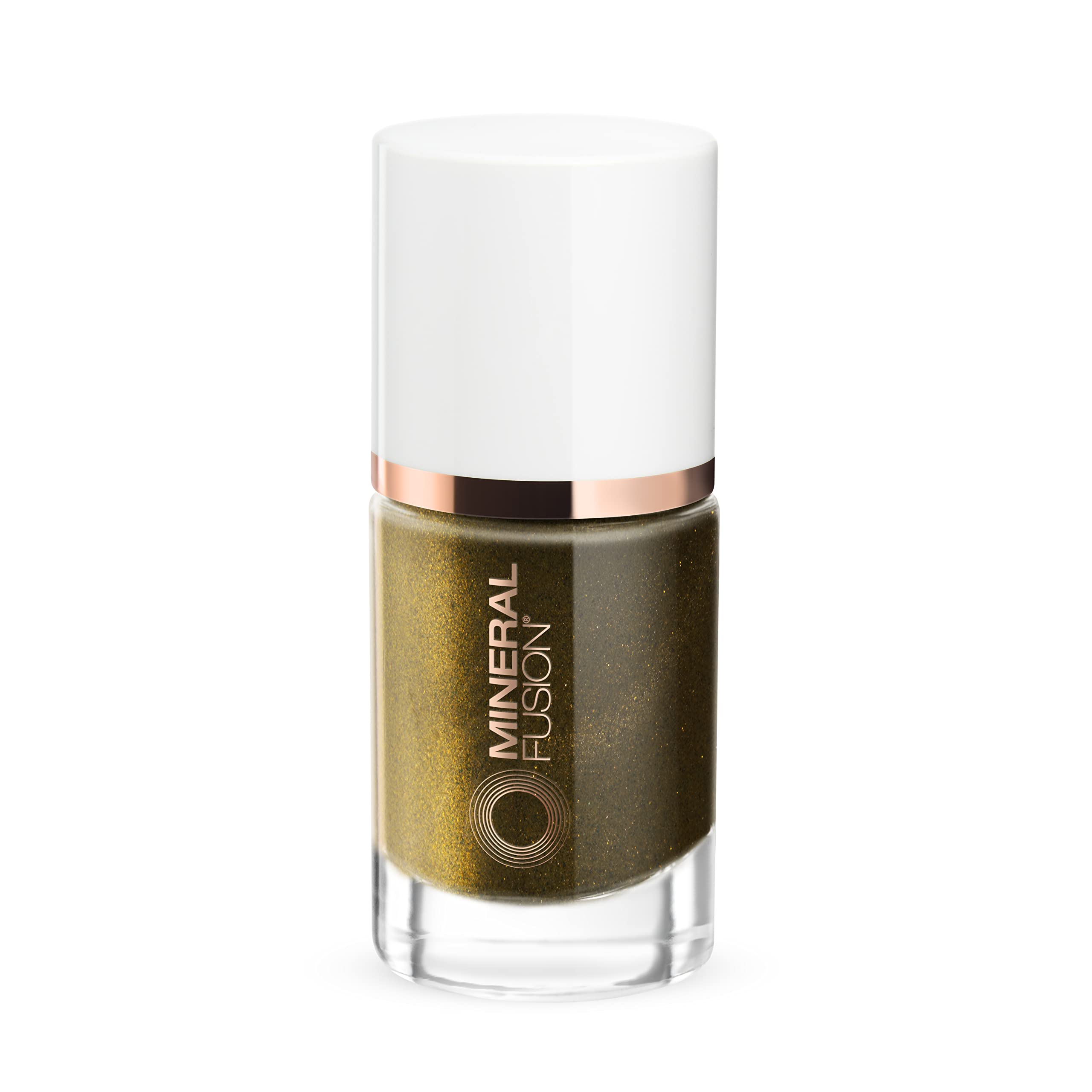 Foto 2 | Esmalte De Uñas Mineral Fusion Gold Rush Dark Glitter 10 Ml - Venta Internacional.