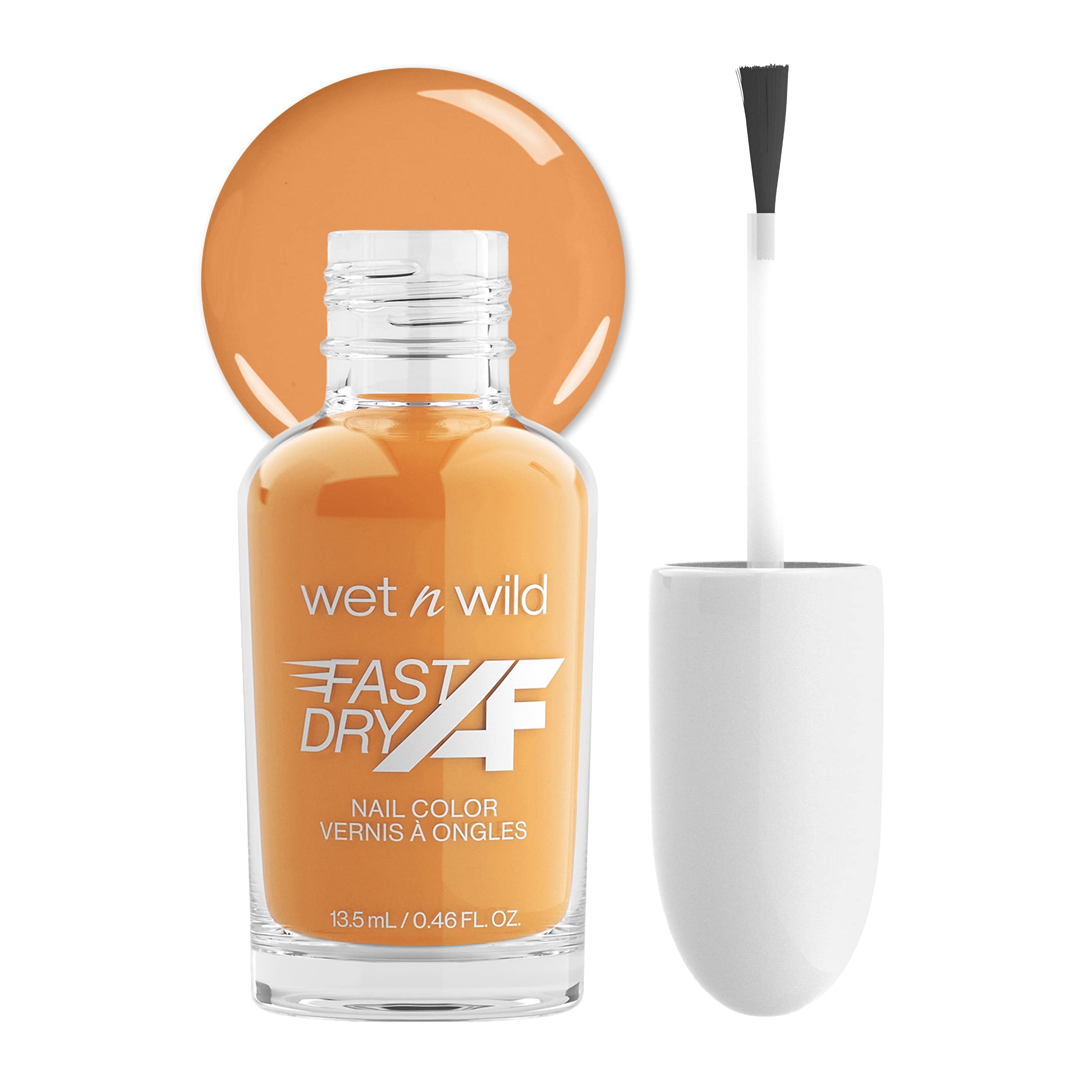 Esmalte De Uñas Wet N Wild Fast Dry Af Pumpkin Organe, 40 Ml - Venta Internacional.