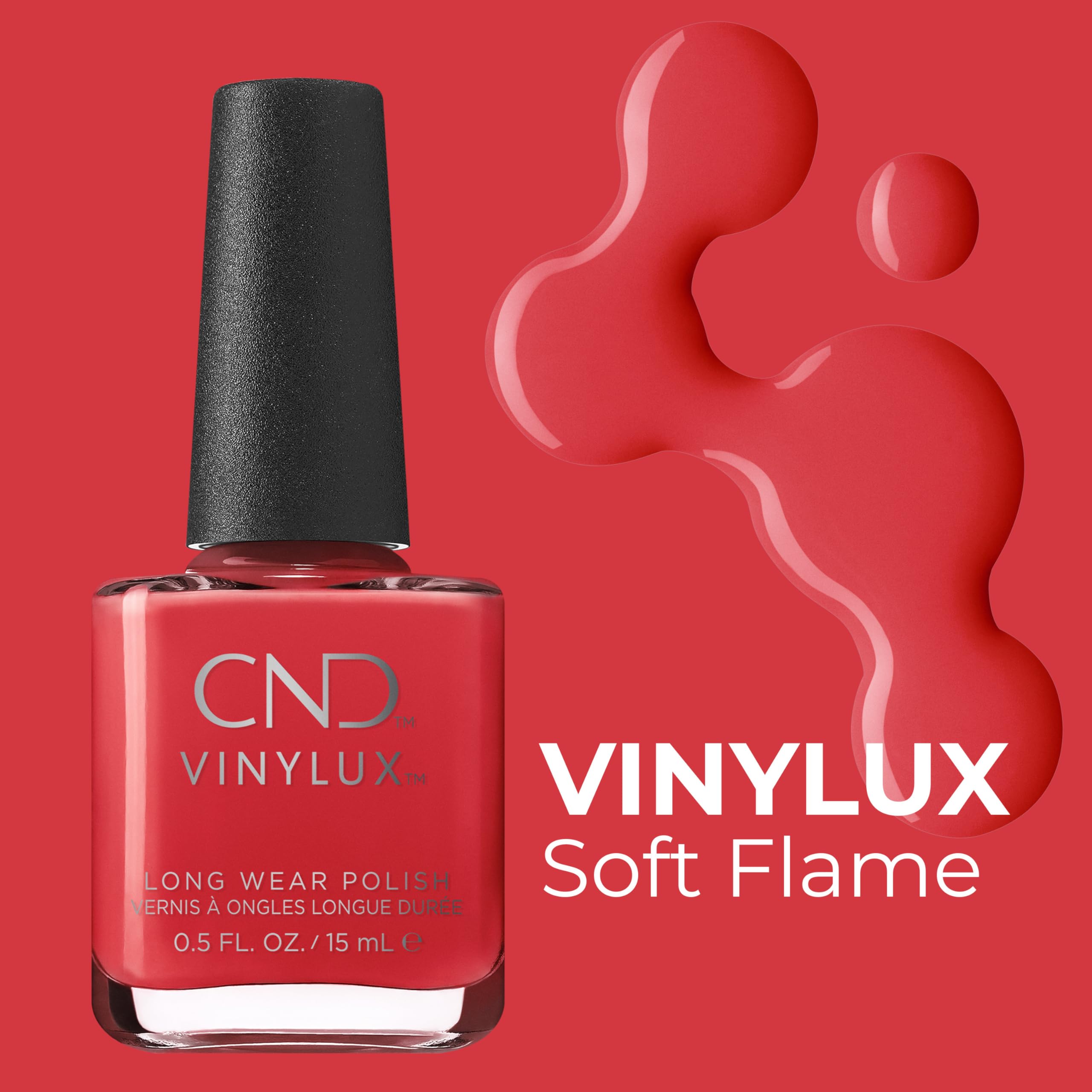 Foto 3 pulgar | Esmalte De Uñas Cnd Vinylux Longwear Gel Like Shine Soft Flame - Venta Internacional.