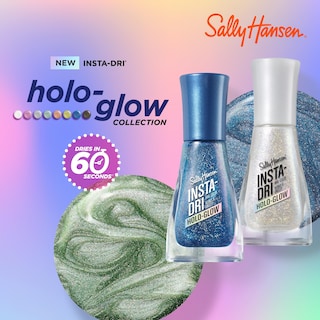 Foto 3 | Esmalte De Uñas Sally Hansen Insta-dri Holo-glow Limelight Green - Venta Internacional.