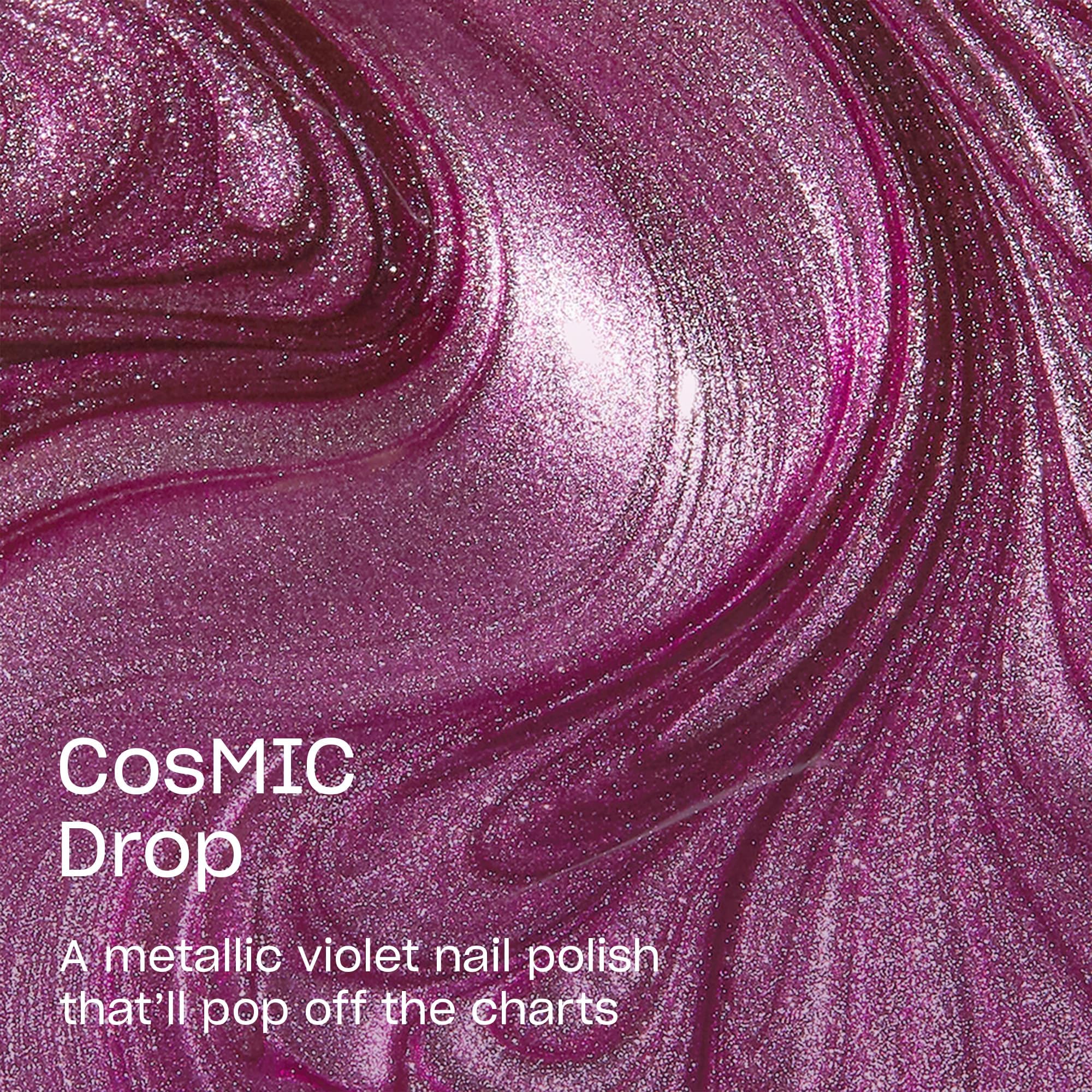 Foto 3 | Esmalte De Uñas Opi Nail Lacquer Cosmic Drop Metallic Dark Pink - Venta Internacional.