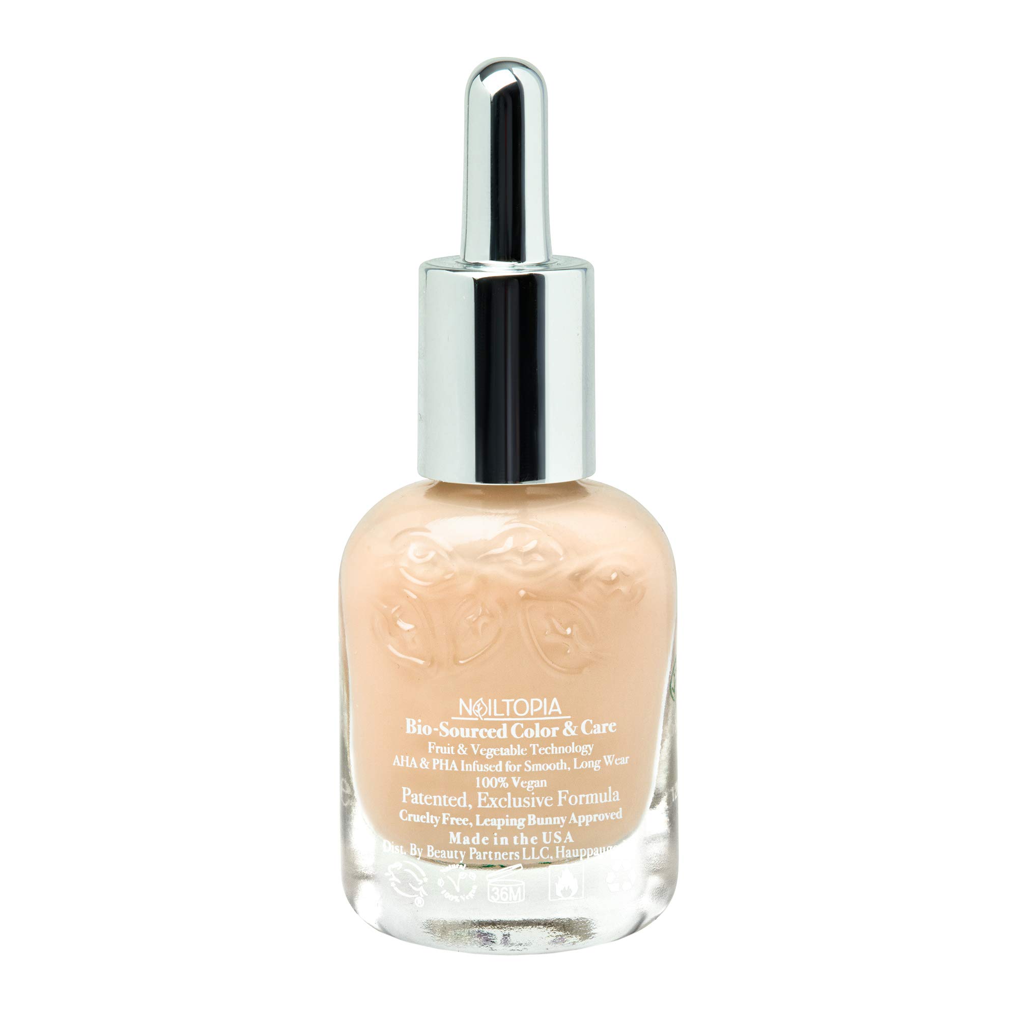 Foto 3 | Esmalte De Uñas Nailtopia A Base De Plantas, Champán Sin Astillas, 12 Ml - Venta Internacional.