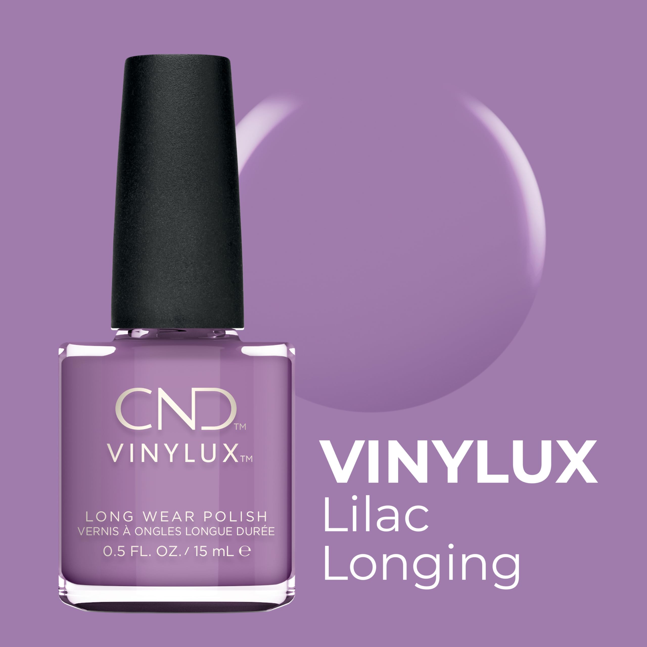 Foto 3 pulgar | Esmalte De Uñas Cnd Vinylux Longwear Geli-like Lilac Longing 15 Ml - Venta Internacional.