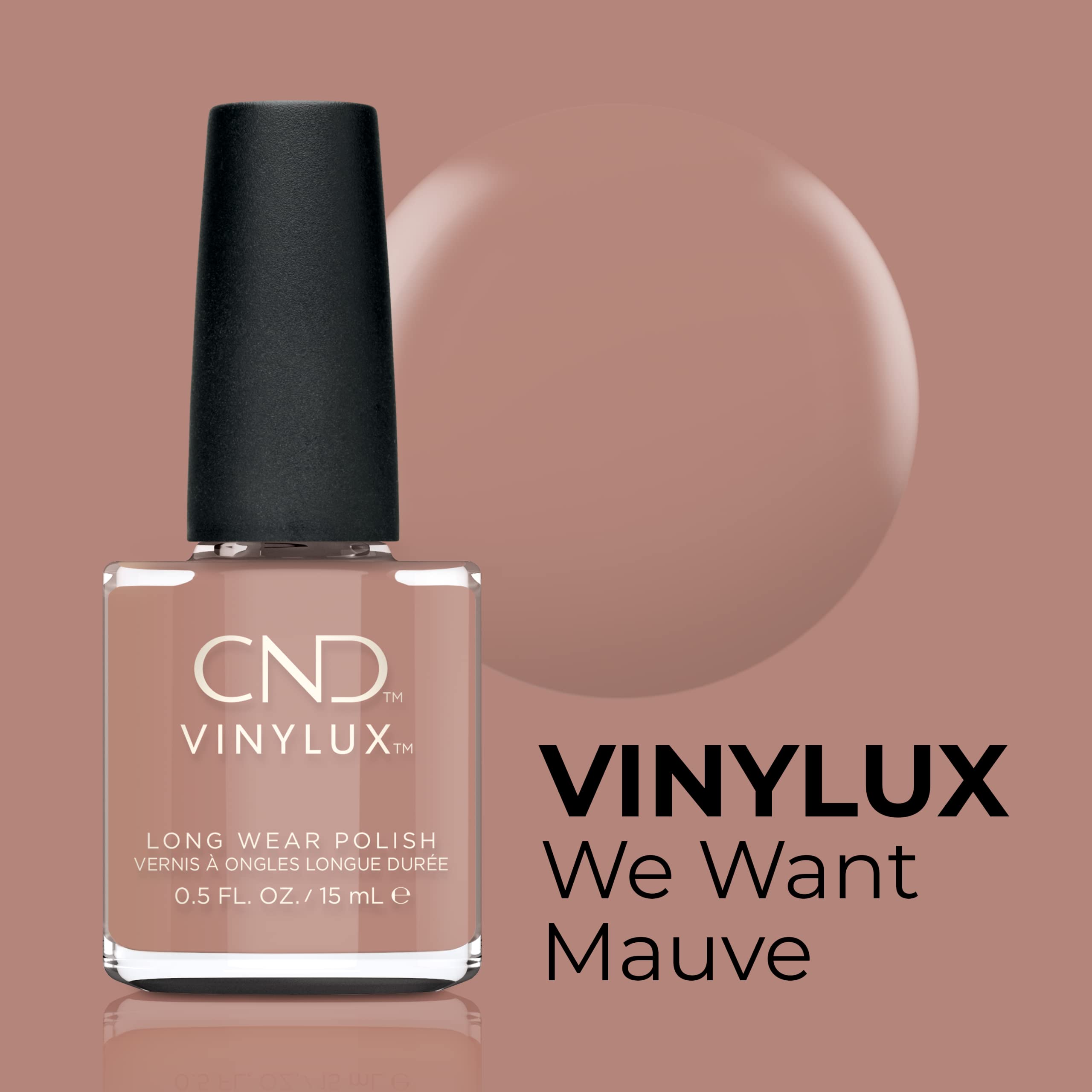 Foto 3 pulgar | Esmalte De Uñas Cnd Vinylux Longwear Gel Like Want Mauve, 15 Ml - Venta Internacional.