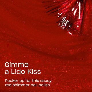 Foto 3 | Esmalte De Uñas Opi Nail Lacquer Gimme A Lido Kiss Bright Red - Venta Internacional.
