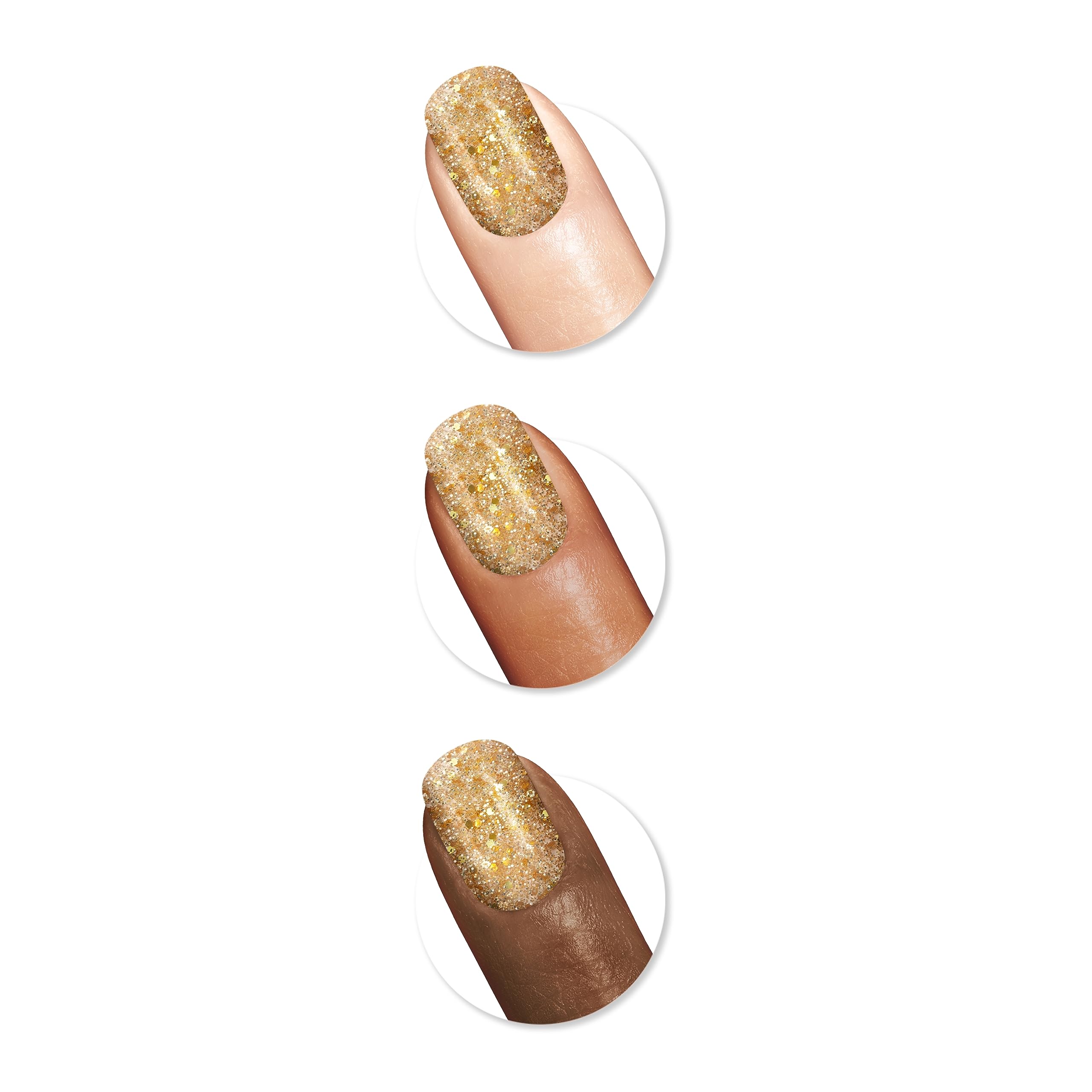 Foto 4 pulgar | Esmalte De Uñas Sally Hansen Miracle Gel™ Holiday Gold Glitter - Venta Internacional.