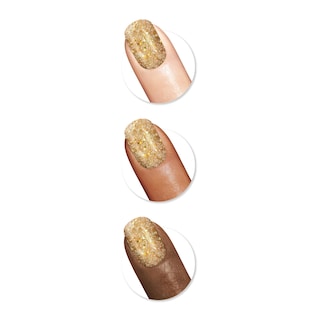 Foto 3 | Esmalte De Uñas Sally Hansen Miracle Gel™ Holiday Gold Glitter - Venta Internacional.