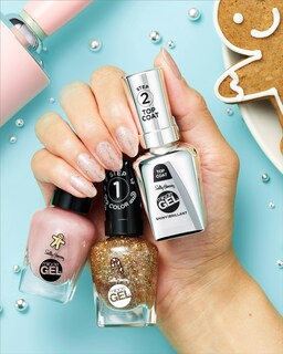 Foto 5 | Esmalte De Uñas Sally Hansen Miracle Gel™ Holiday Gold Glitter - Venta Internacional.