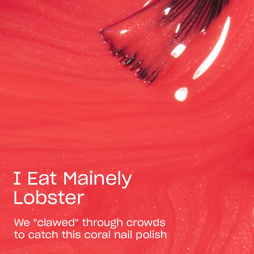 Foto 4 pulgar | Esmalte De Uñas Opi Nail Lacquer I Eat Mainely Lobster Bright Orange - Venta Internacional.