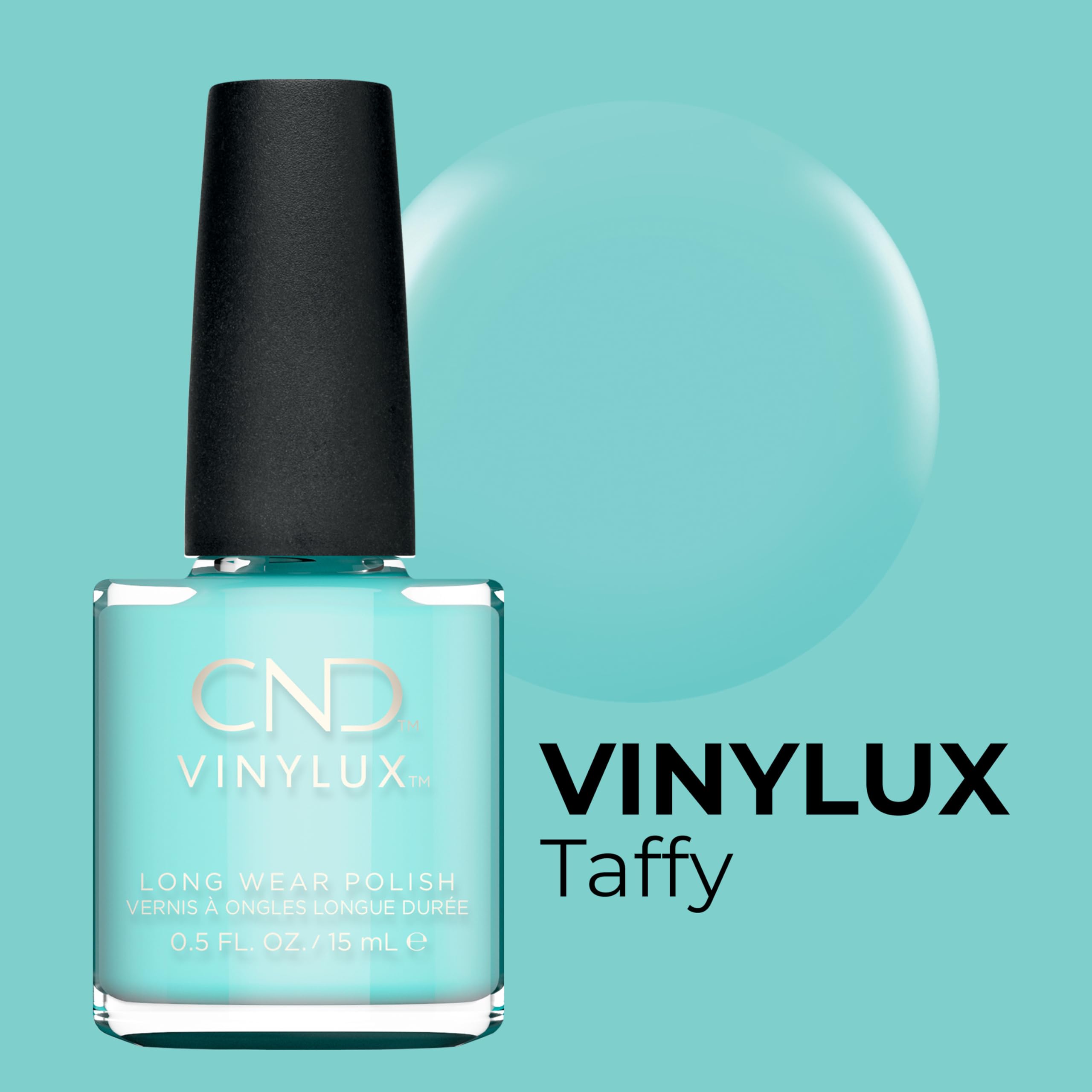 Foto 3 pulgar | Esmalte De Uñas Cnd Vinylux Longwear Taffy Blue 15ml - Venta Internacional.