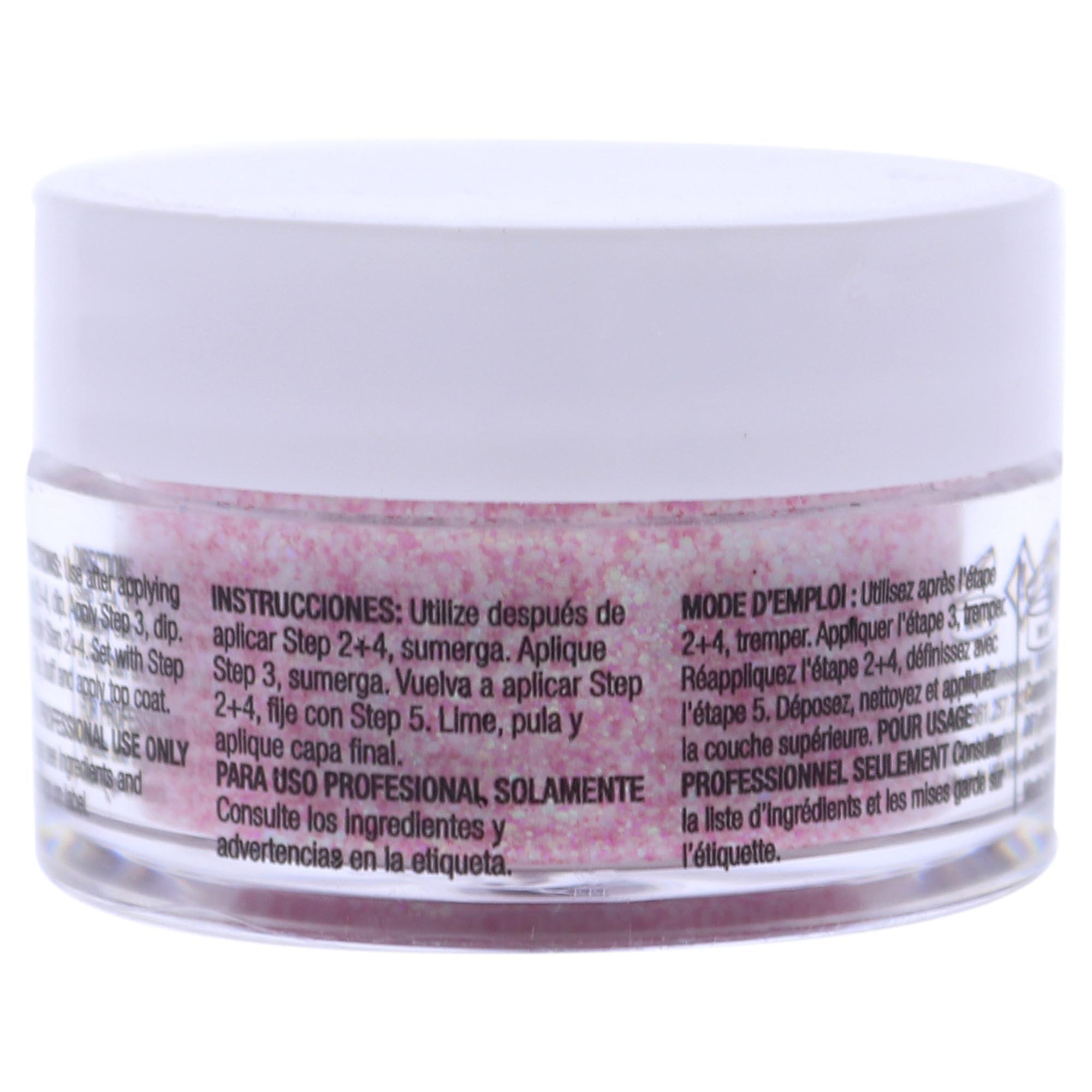 Foto 2 | Esmalte De Uñas En Polvo Cuccio Colour Soft Pink Glitter 15 Ml - Venta Internacional.