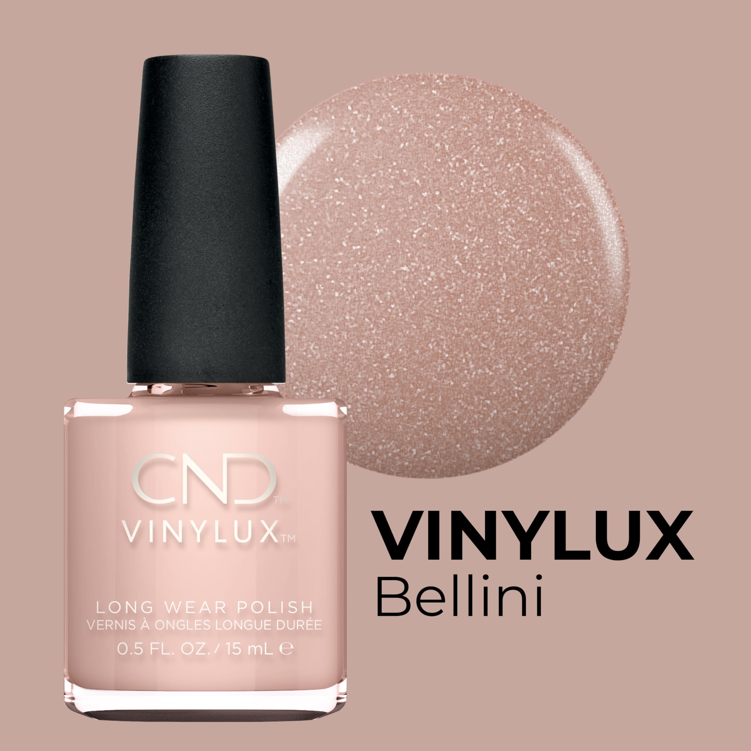 Foto 3 pulgar | Esmalte De Uñas Cnd Vinylux Longwear Metallic Bellini 15ml - Venta Internacional.