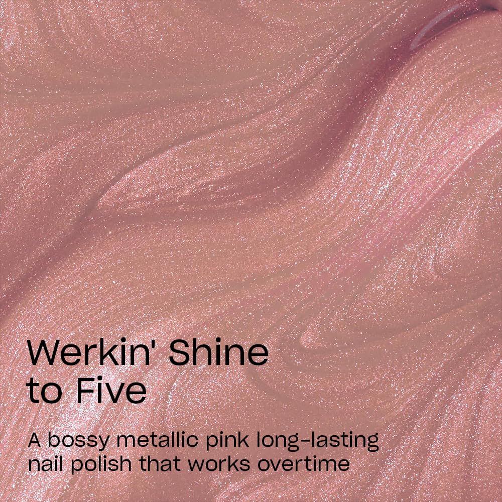 Foto 3 | Esmalte De Uñas Opi Infinite Shine Werkin' Shine To Five Pink - Venta Internacional.