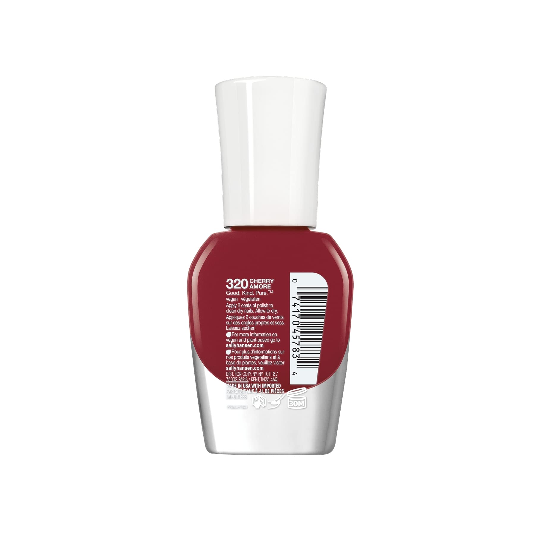 Foto 8 pulgar | Esmalte De Uñas Sally Hansen Good. Amable. Cherry Amore, Vegano Puro - Venta Internacional.
