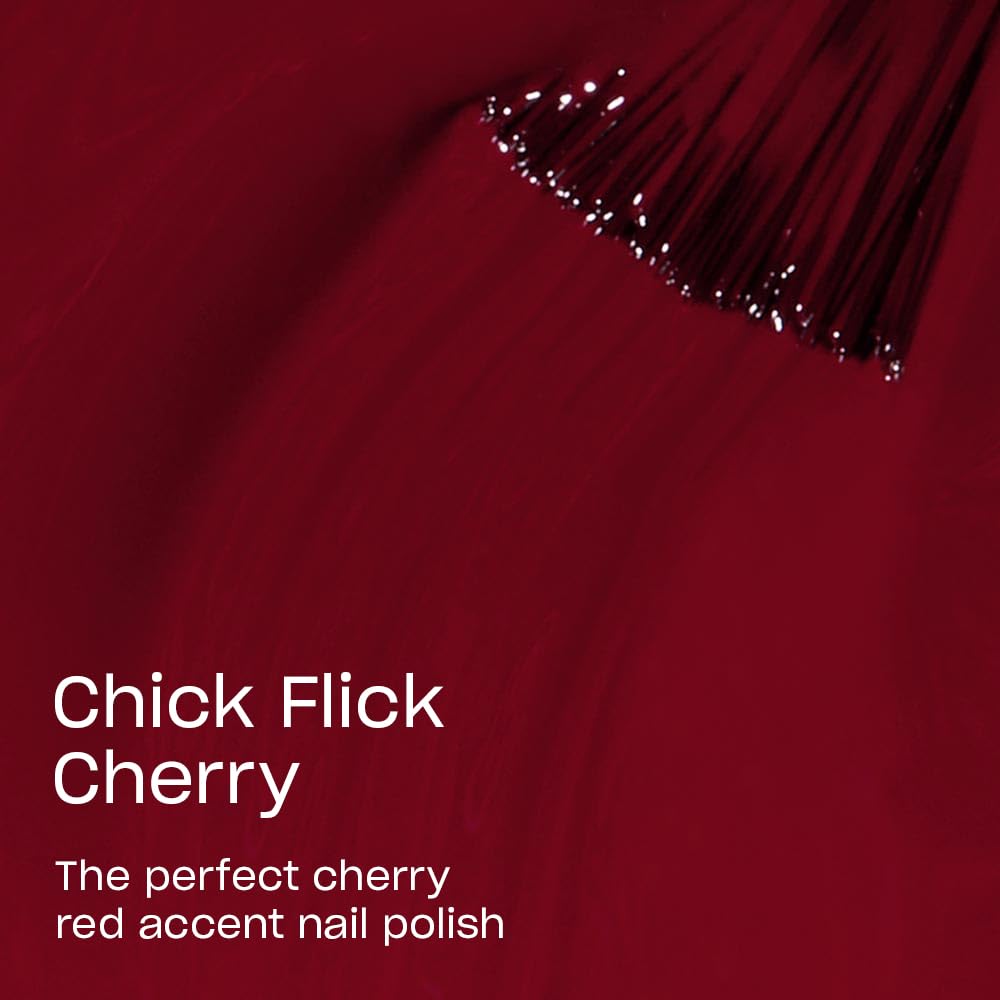 Foto 4 pulgar | Esmalte De Uñas Opi Nail Lacquer Chick Flick Cherry Dark Red - Venta Internacional.