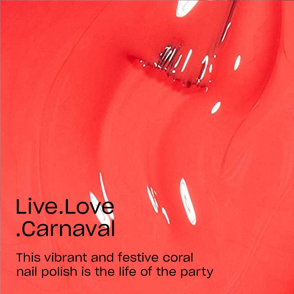 Foto 4 pulgar | Esmalte De Uñas Opi Nail Lacquer Live.love.carnaval Bright Orange - Venta Internacional.