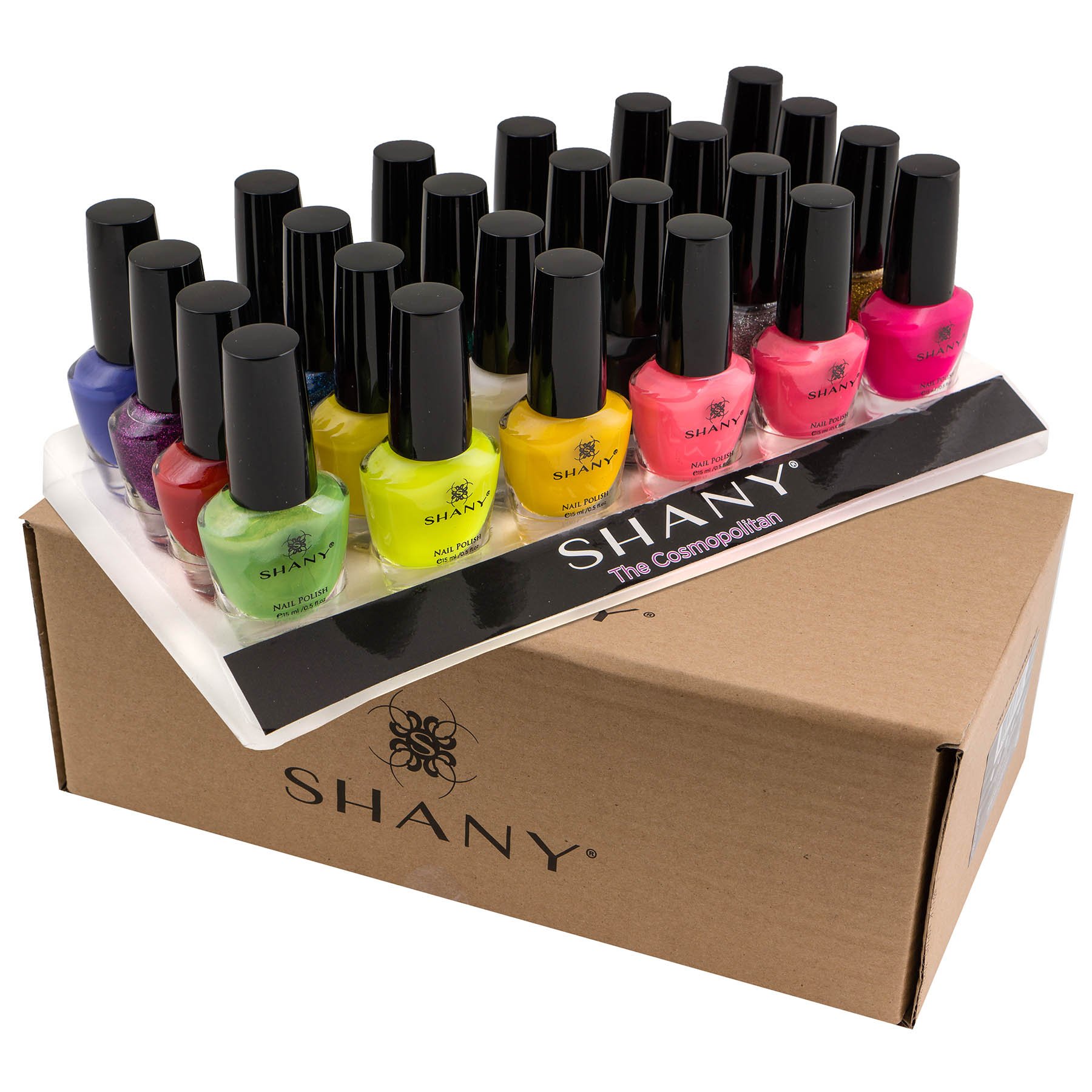 Foto 4 pulgar | Set De Esmaltes De Uñas Shany Cosmopolitan, 24 Colores, 15 Ml, Secado Rápido - Venta Internacional.