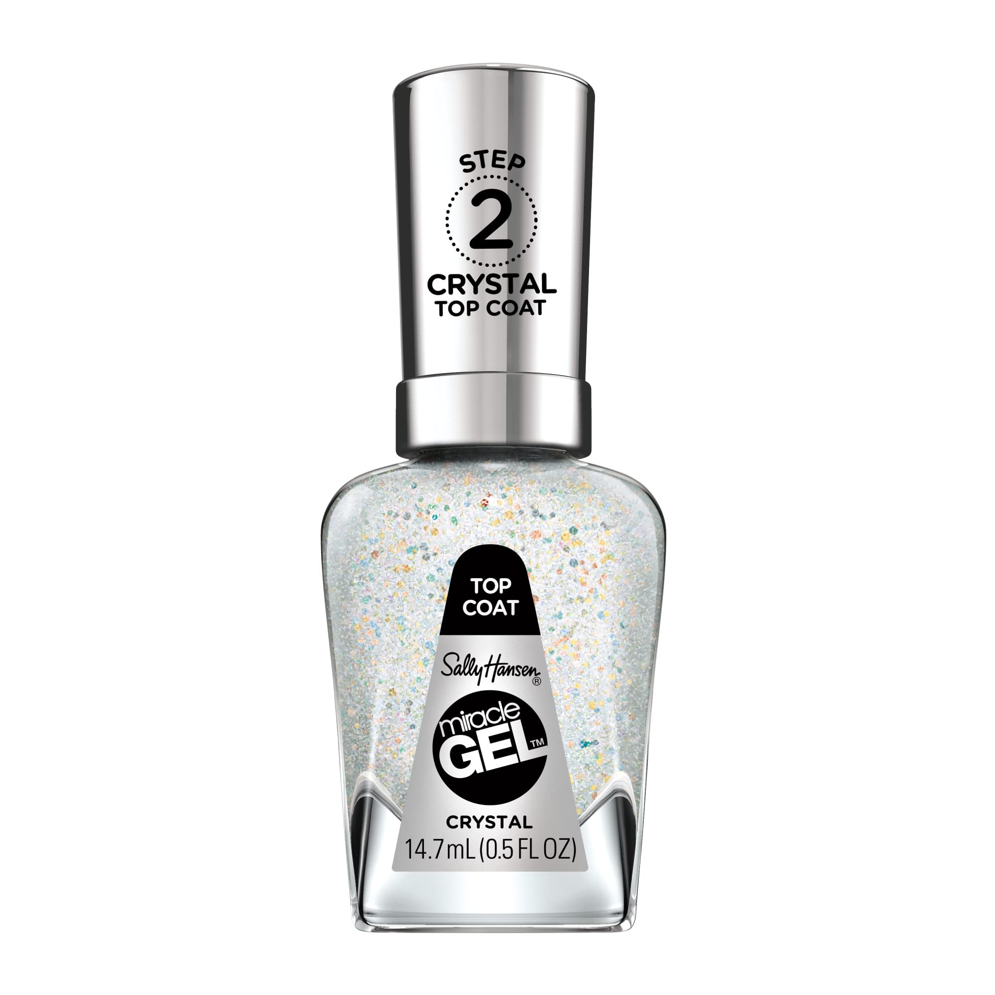 Foto 2 pulgar | Esmalte De Uñas Sally Hansen Miracle Gel™ Crystal Top Coat - Venta Internacional.