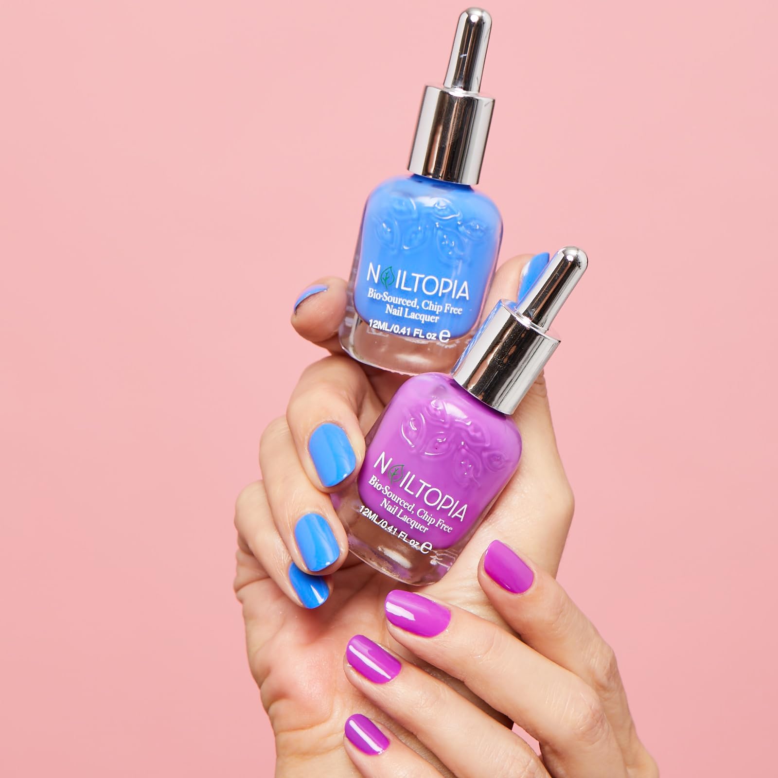 Foto 3 | Esmalte De Uñas Nailtopia A Base De Plantas, Sin Astillas, Índigo To Ibiza - Venta Internacional.
