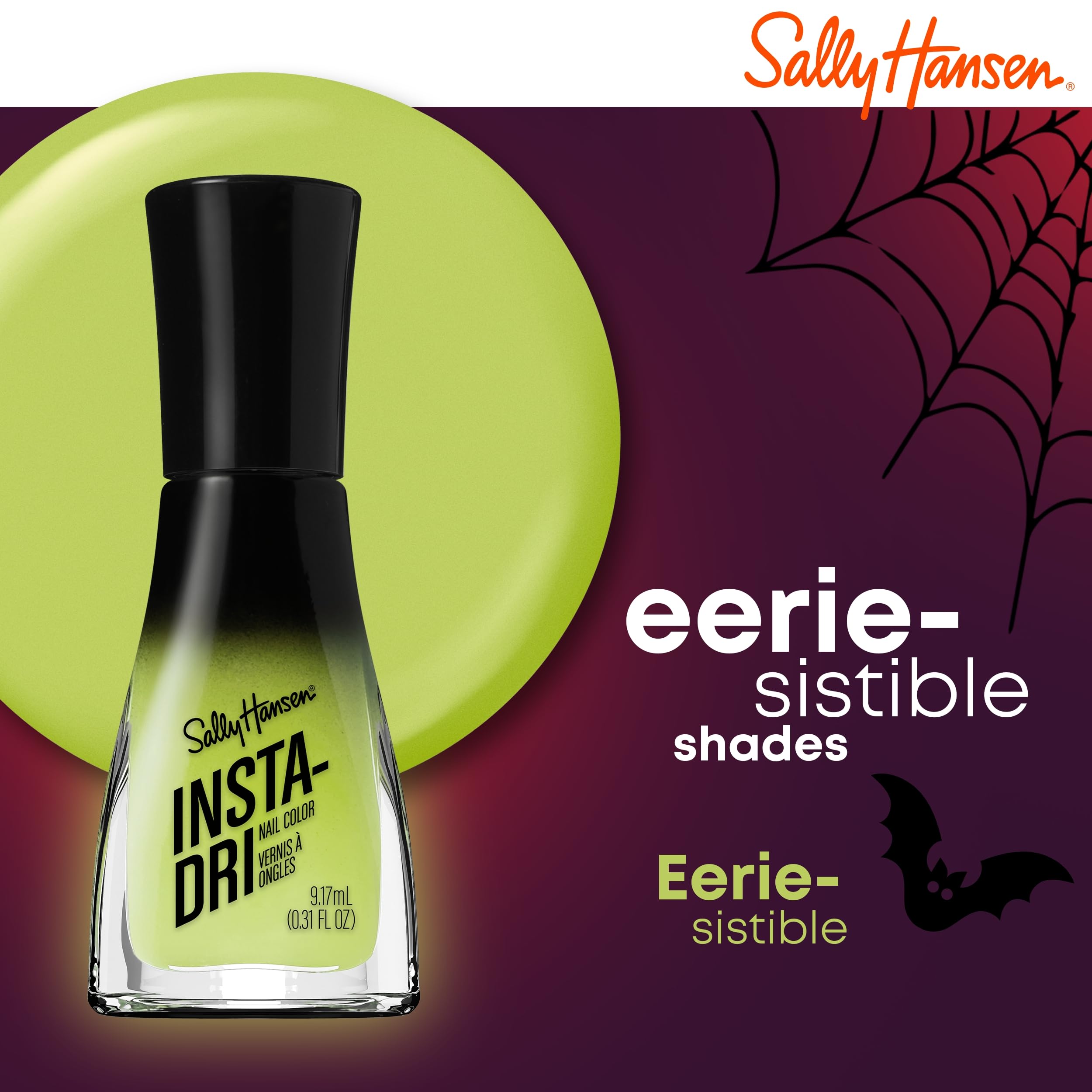 Foto 6 pulgar | Esmalte De Uñas Sally Hansen Insta-dri Halloween Eerie-sistible 9ml - Venta Internacional.