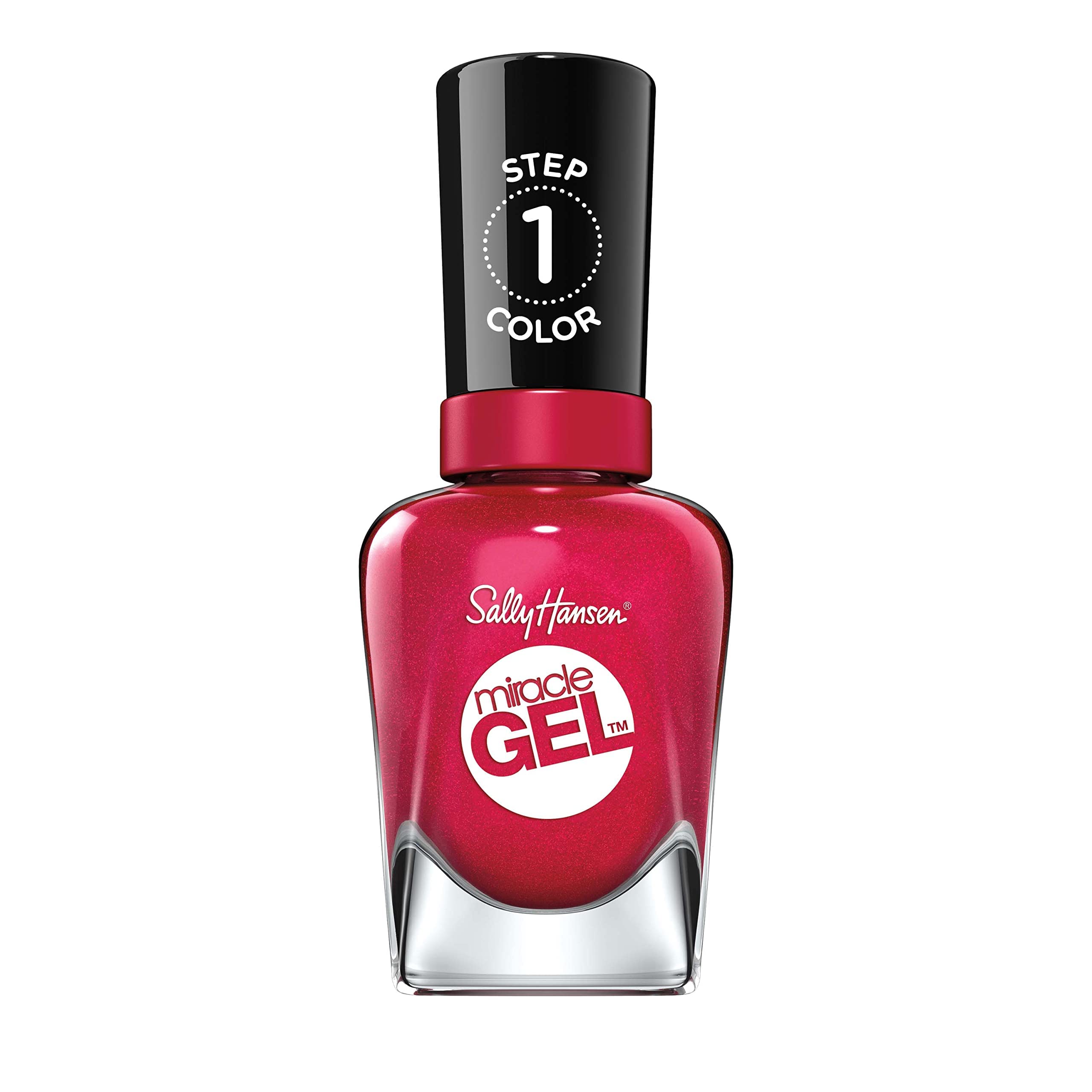 Foto 2 pulgar | Esmalte De Uñas Sally Hansen Miracle Gel™ Bordeaux Glow Red - Venta Internacional.