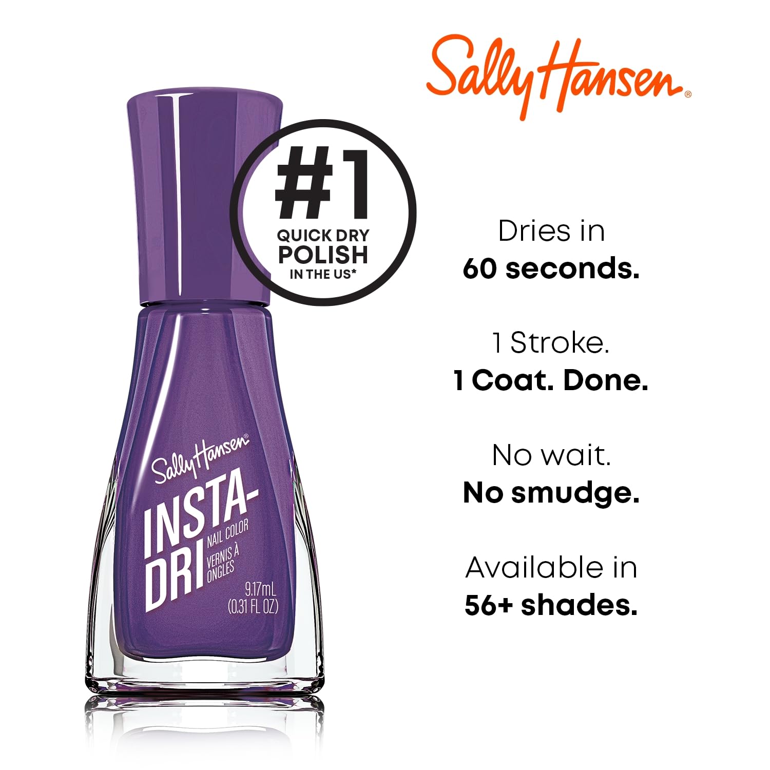 Foto 5 pulgar | Esmalte De Uñas Sally Hansen Insta-dri  Color Collision 9 Ml - Venta Internacional.