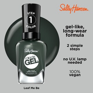 Foto 4 | Esmalte De Uñas Sally Hansen Miracle Gel™ Leaf Me Be Green - Venta Internacional.