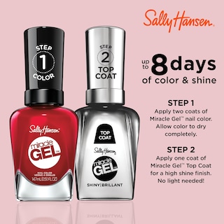 Foto 5 | Esmalte De Uñas Sally Hansen Miracle Gel™ Rhapsody Red - Venta Internacional.