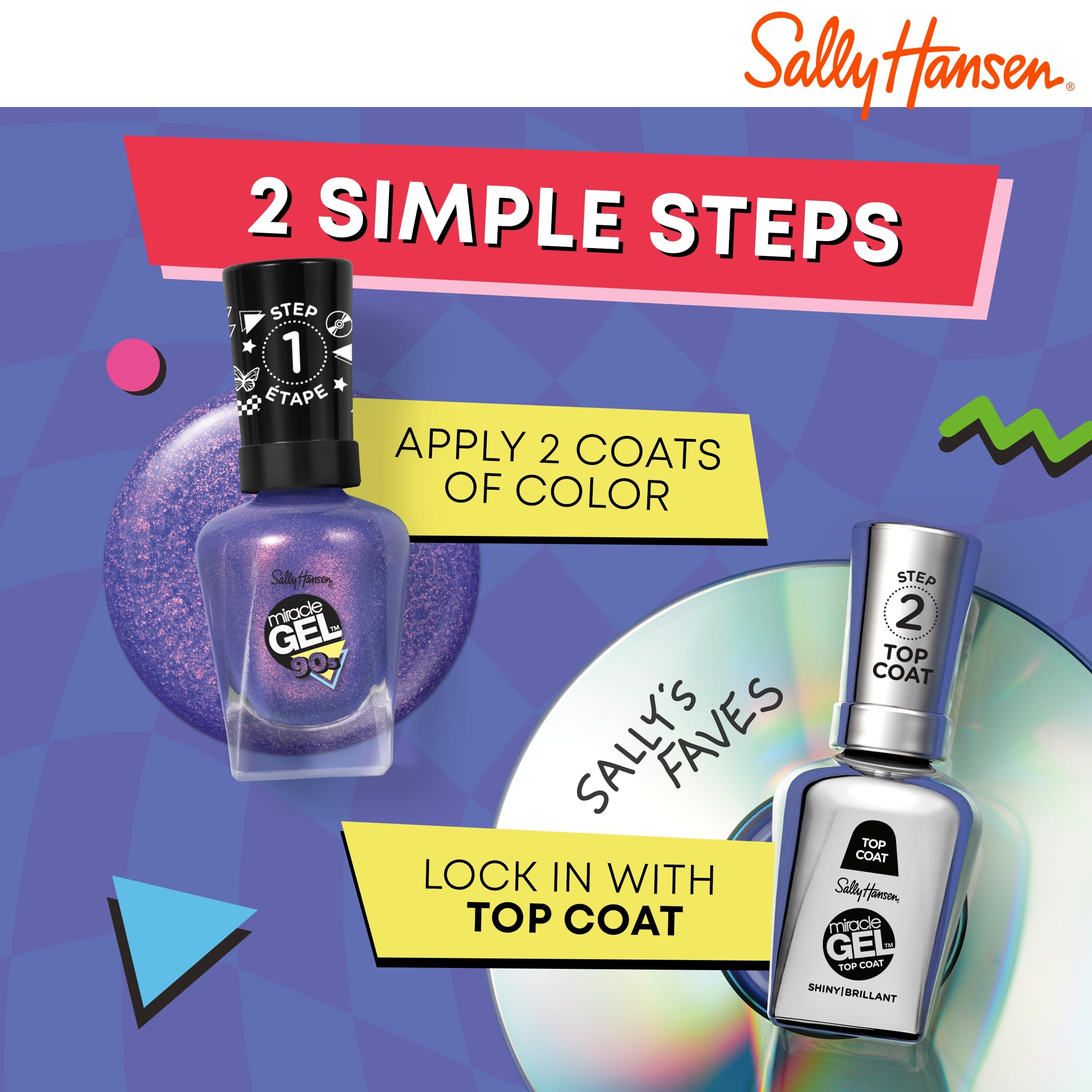 Foto 5 | Esmalte De Uñas Sally Hansen Miracle Gel™ Hue Hade To Be There - Venta Internacional.