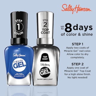 Foto 5 | Esmalte De Uñas Sally Hansen Miracle Gel™ Tidal Wave Blue - Venta Internacional.