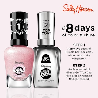 Foto 2 | Esmalte De Uñas Sally Hansen Miracle Gel™ Pearls Pink Sand - Venta Internacional.