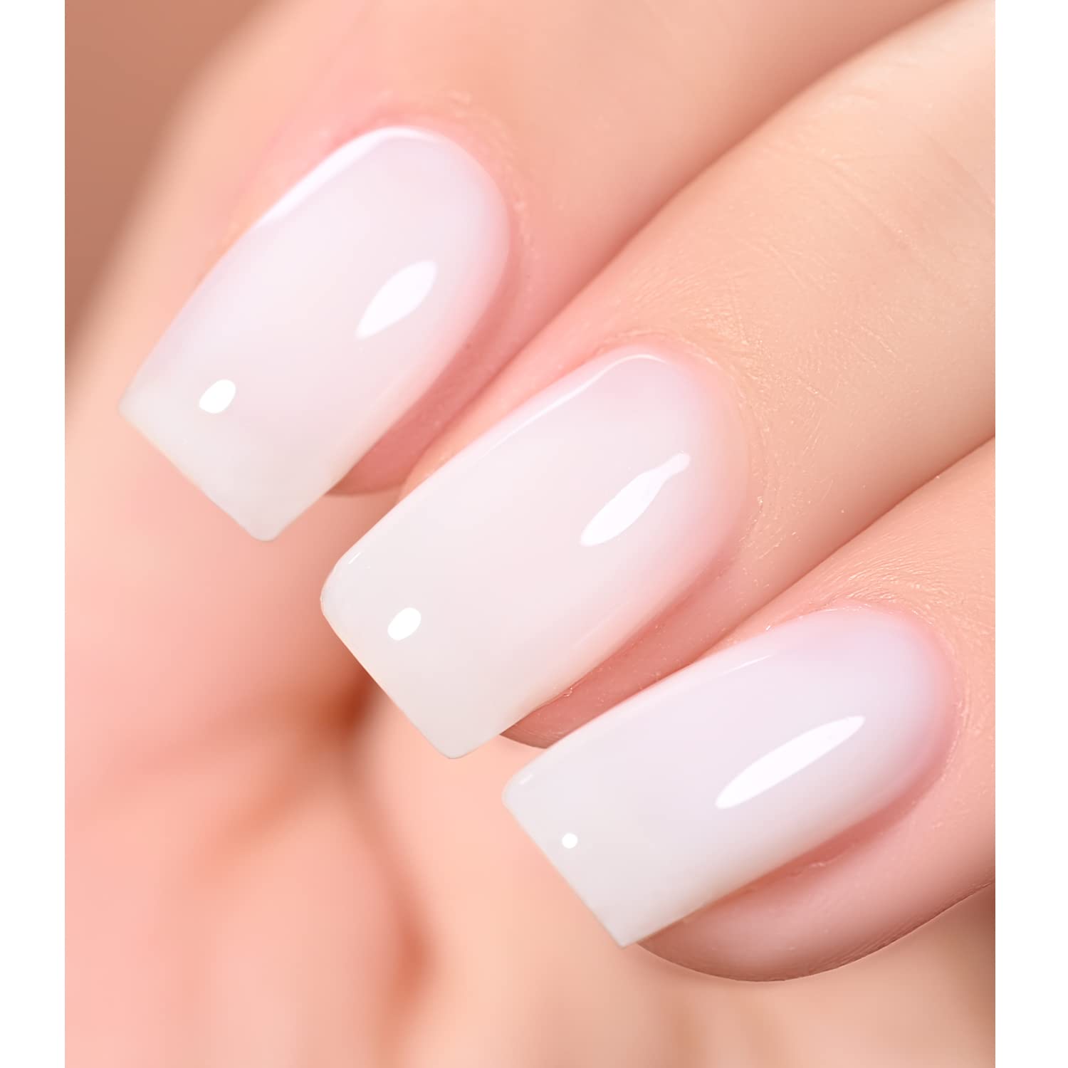 Foto 4 pulgar | Set De Esmaltes De Uñas En Gel Gaoy Milky White X Jelly Nude 7,3 Ml (x6) - Venta Internacional.