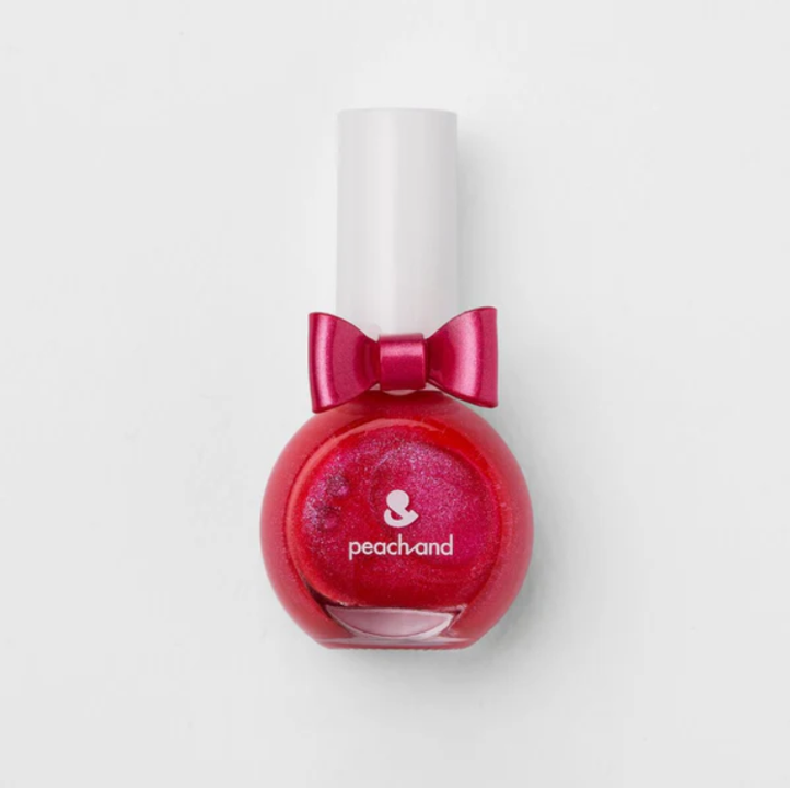 Peach And Color De Uñas Chacha Pearly Red 10 Mililitro